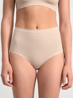 Trosor>Lindex High Waist Control Trosa Beige
