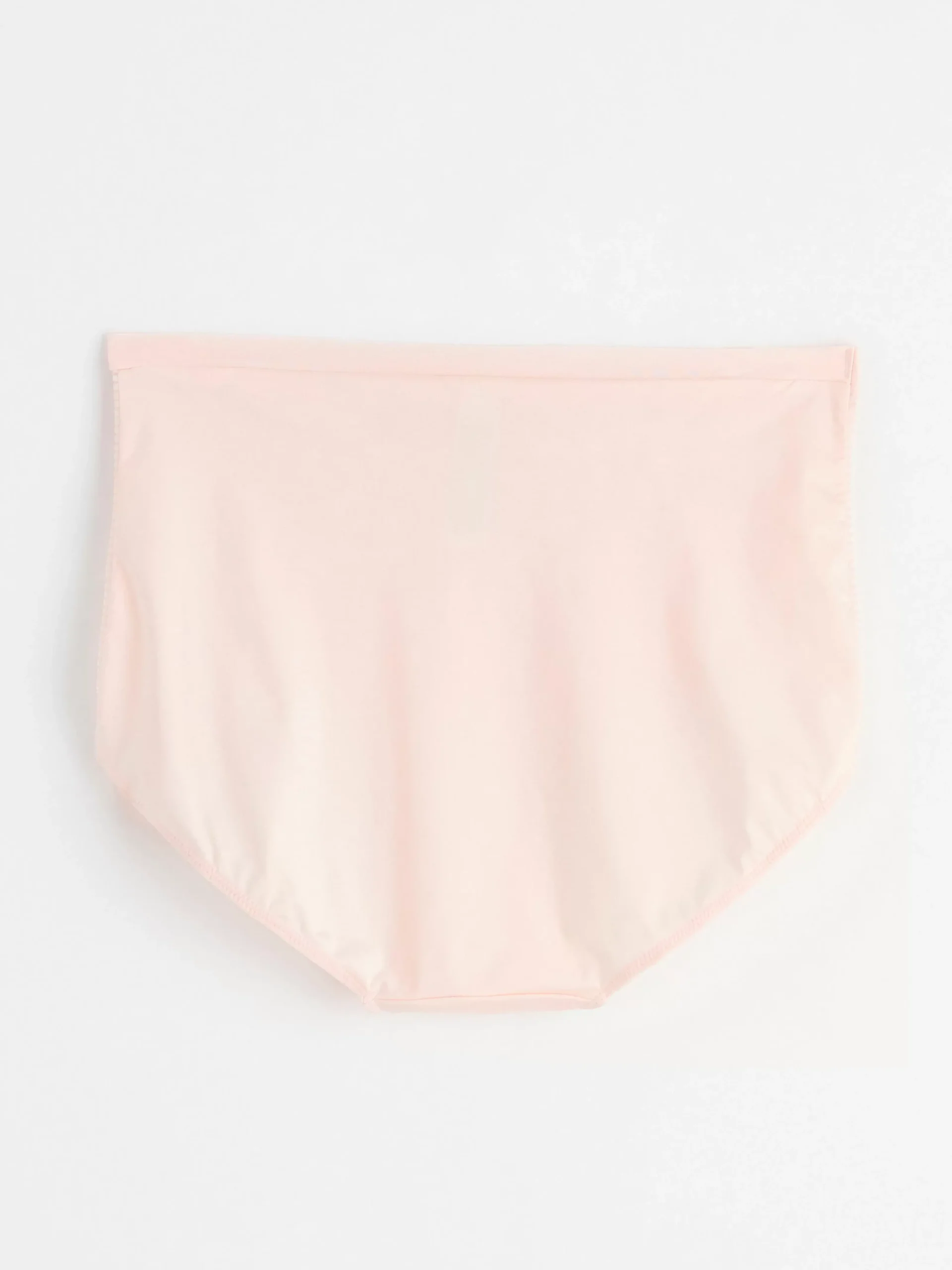 Trosor>Lindex High Waist Trosa Med Randig Mesh Lt Pink