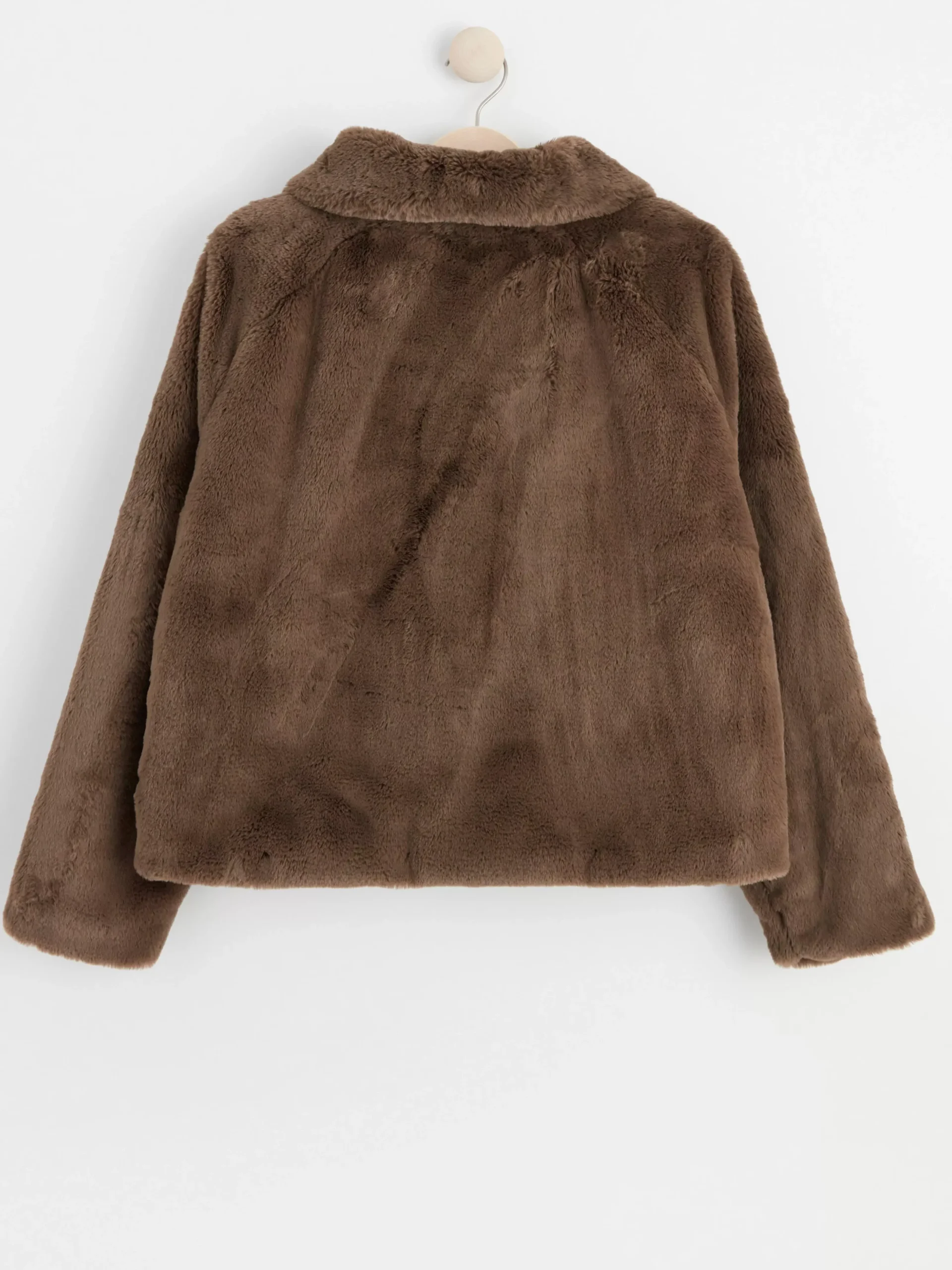 Ytterkläder>Lindex Jacka I Fuskpals Dusty Khaki