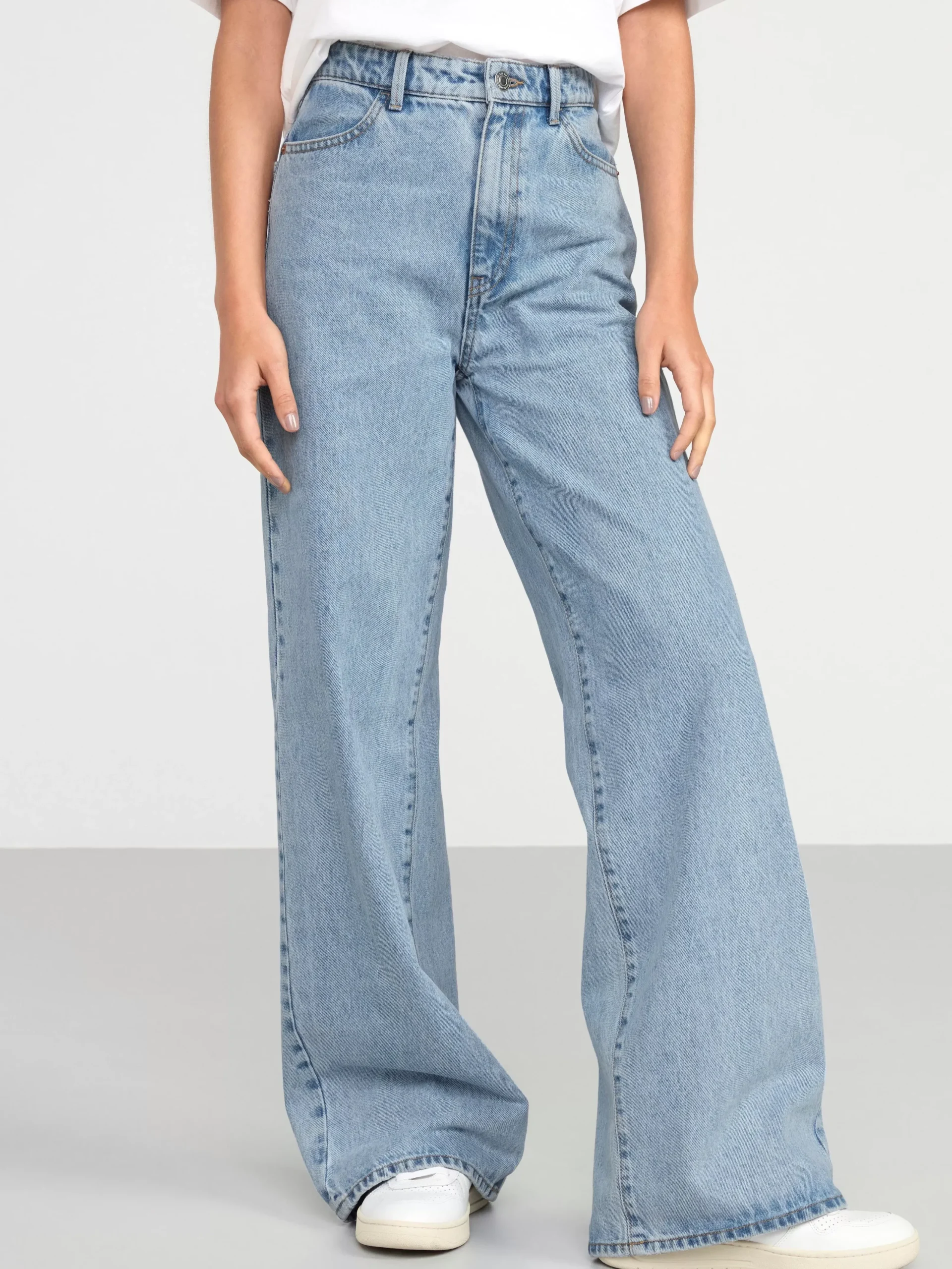 Jeans>Lindex Jackie Extra Vida High Waist Jeans Light Denim