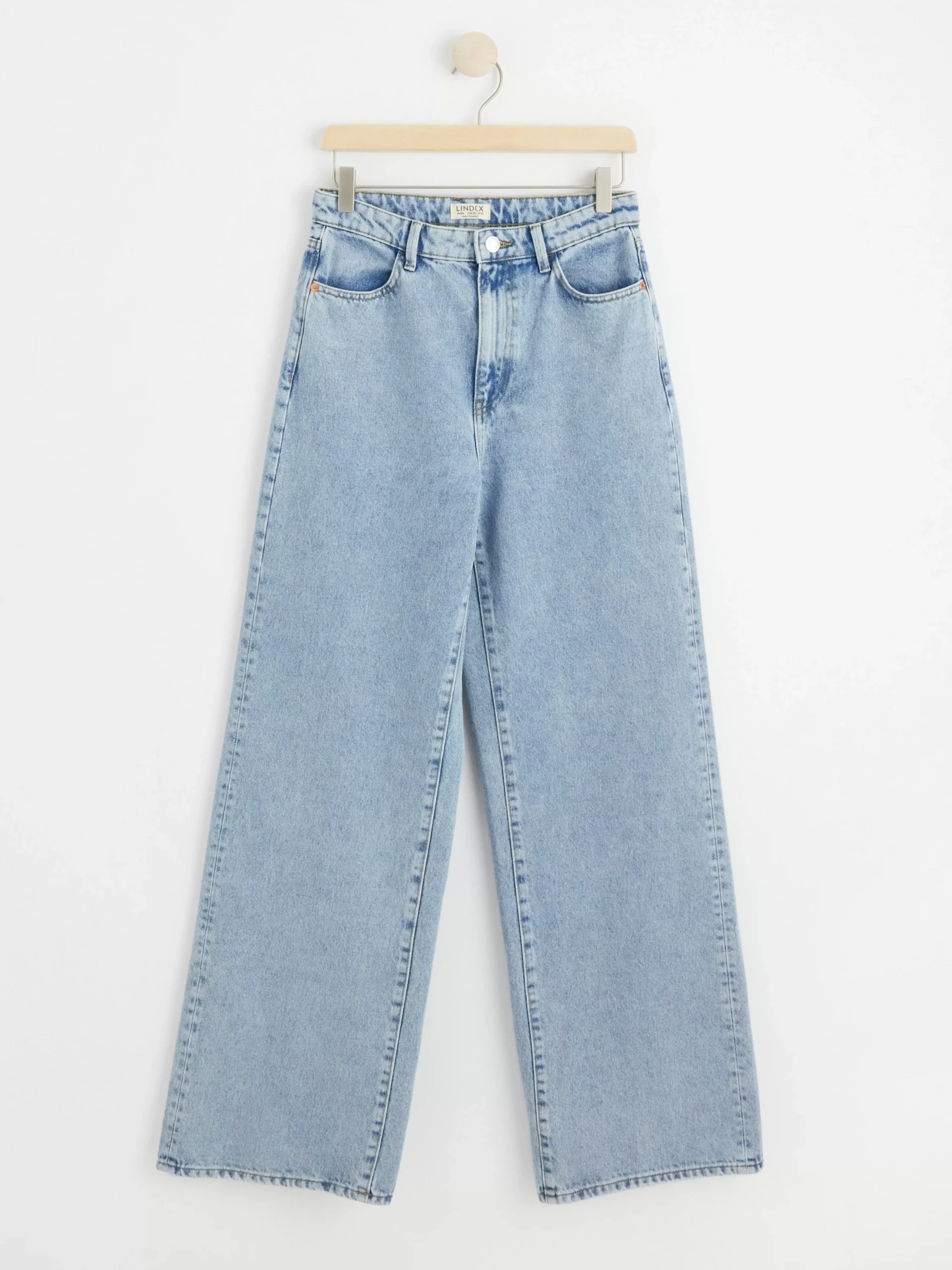 Jeans>Lindex Jackie Extra Vida High Waist Jeans Light Denim