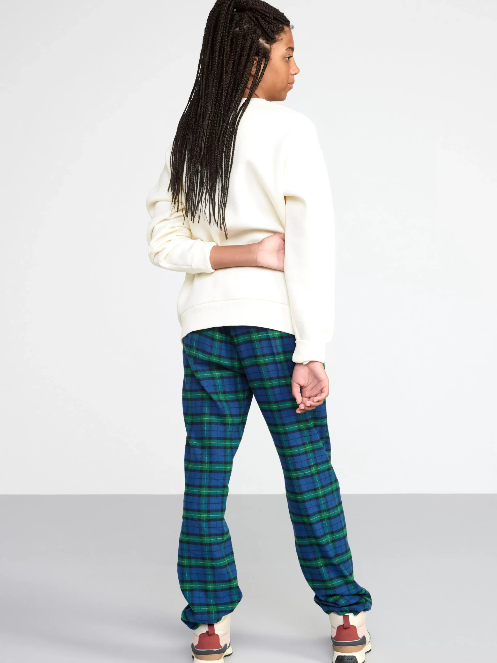 Tröjor & Cardigans>Lindex Julsweatshirt Light Dusty White