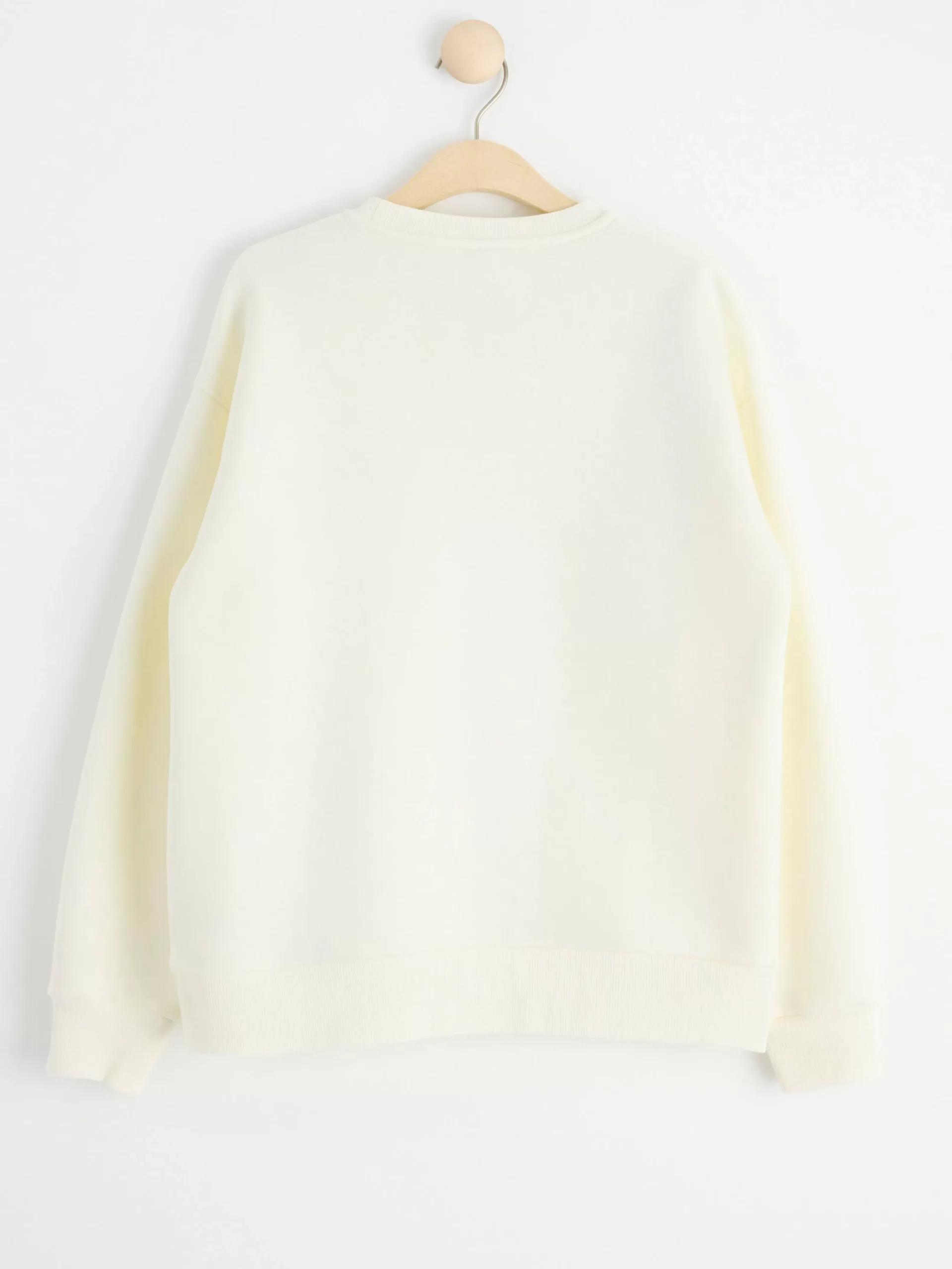 Tröjor & Cardigans>Lindex Julsweatshirt Light Dusty White