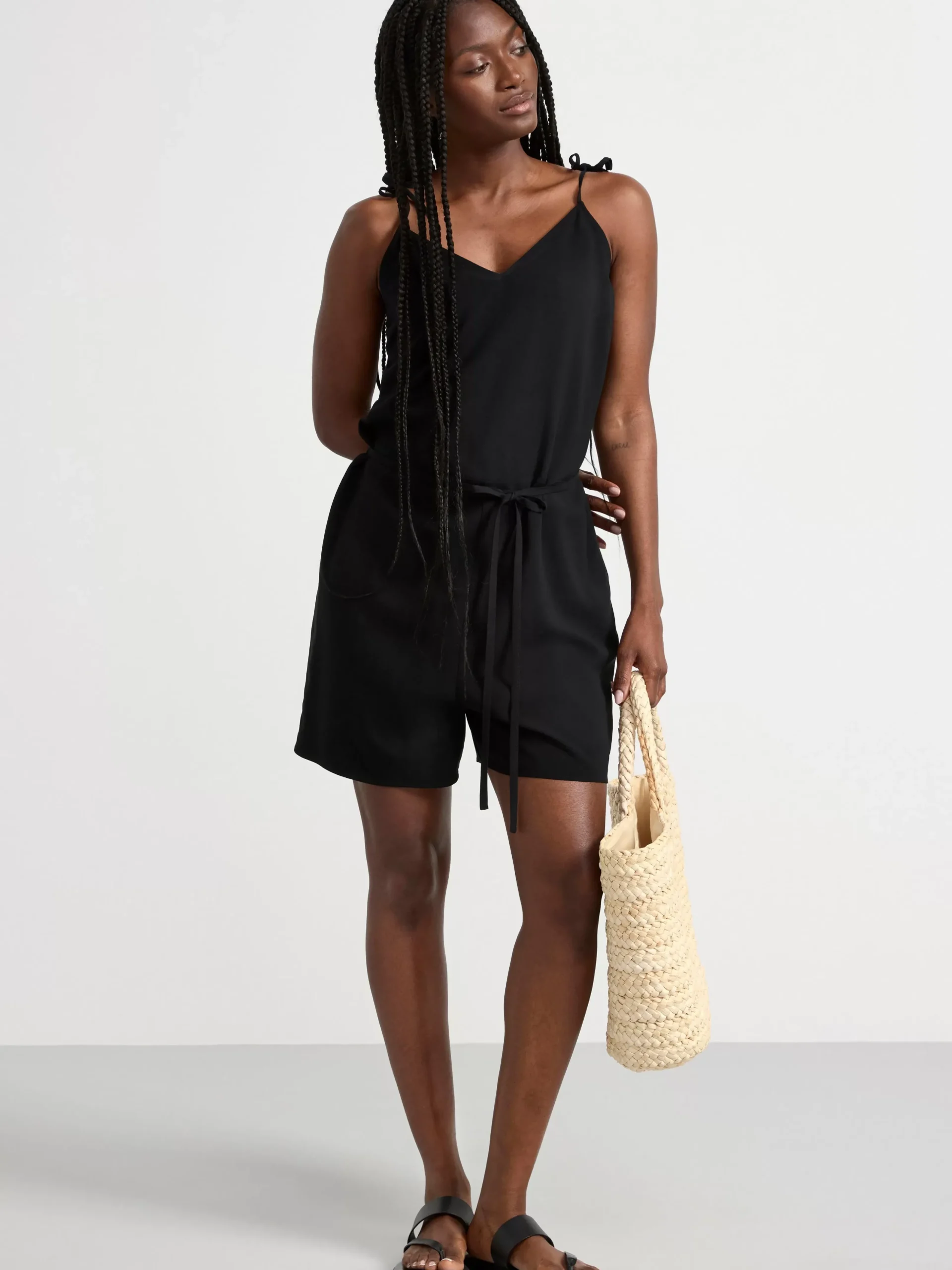 Byxor>Lindex Jumpsuit Black
