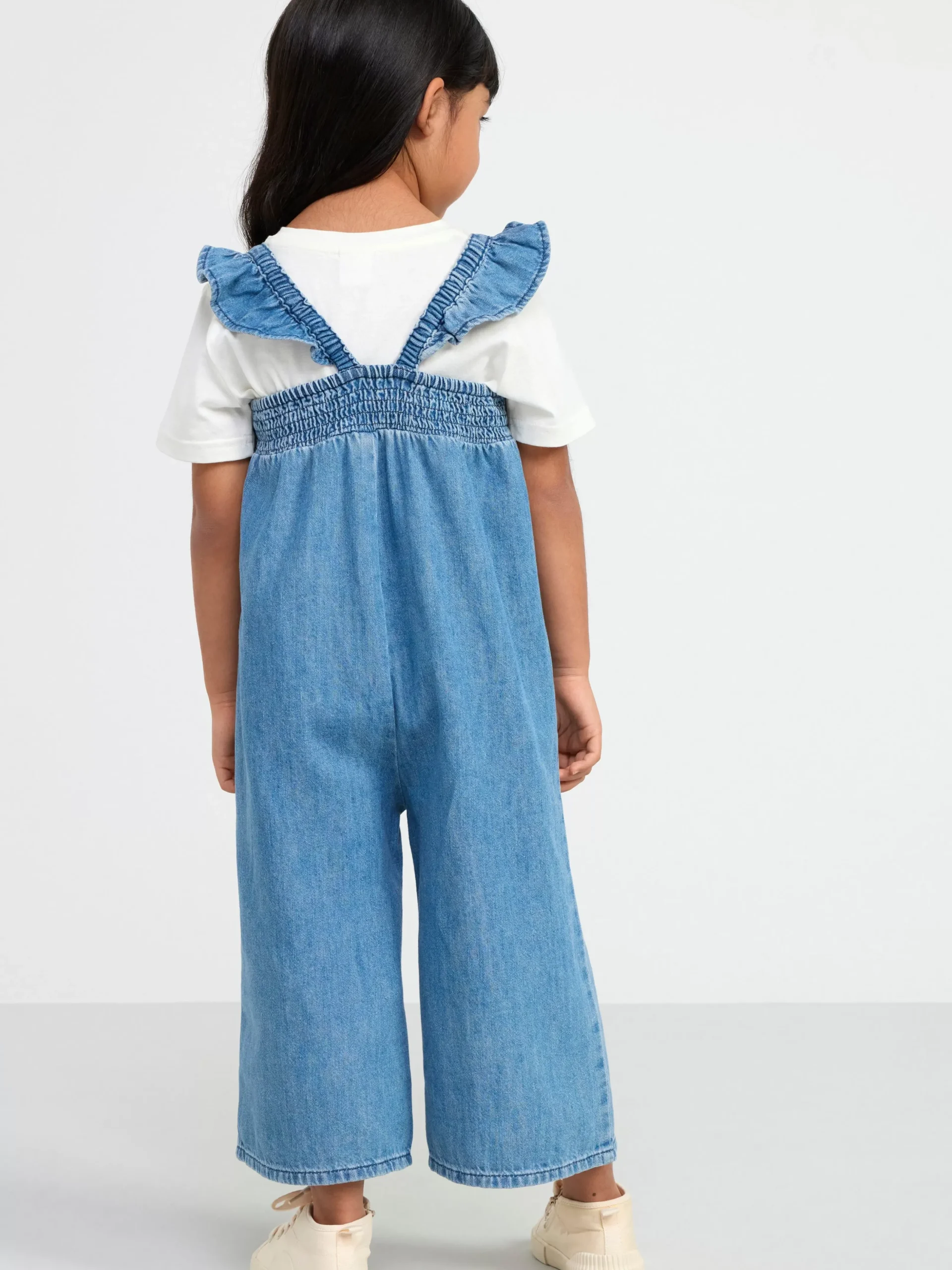 Jeans>Lindex Jumpsuit Med Smock Denim