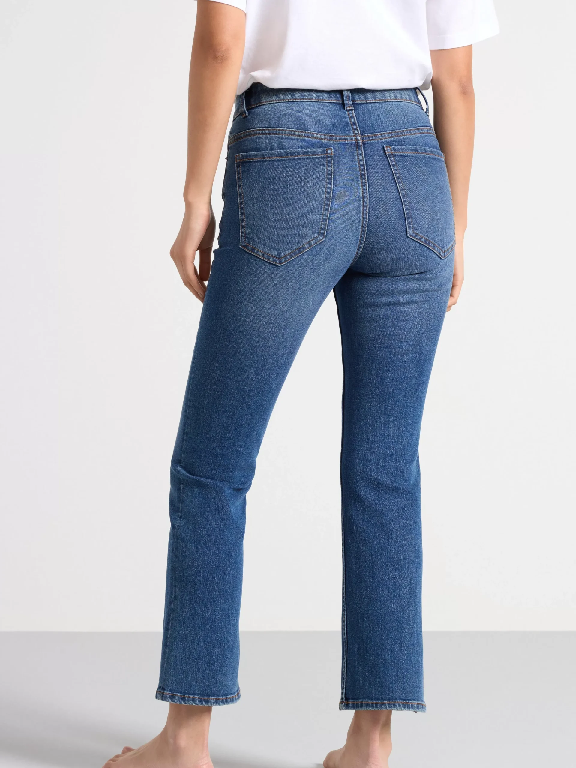 Jeans>Lindex Karen Utsvangda Croppade Jeans Denim Blue