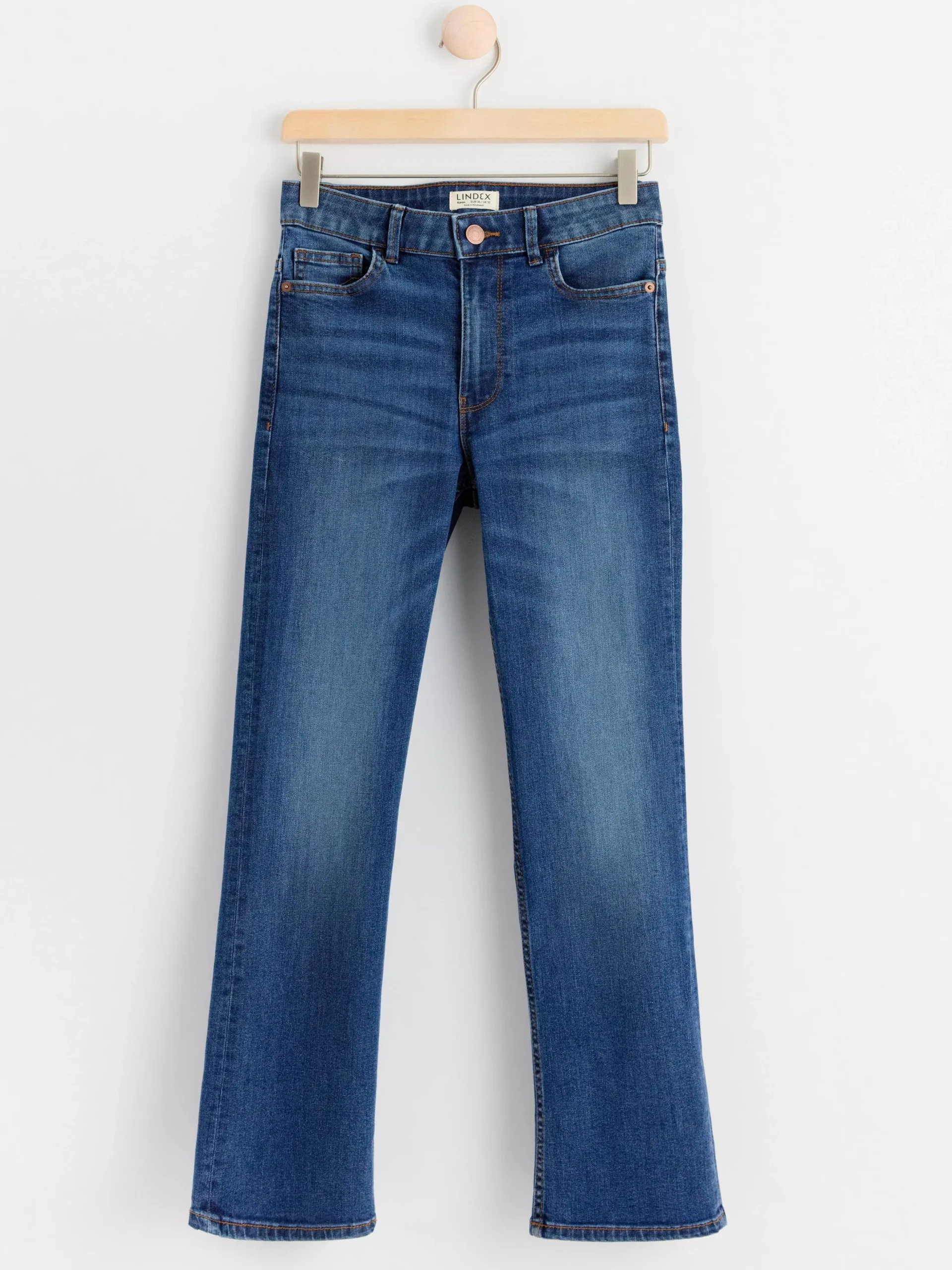 Jeans>Lindex Karen Utsvangda Croppade Jeans Denim Blue