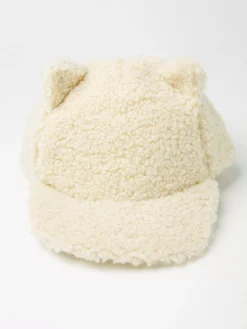 Accessoarer>Lindex Keps I Pile Med Oron Light Beige