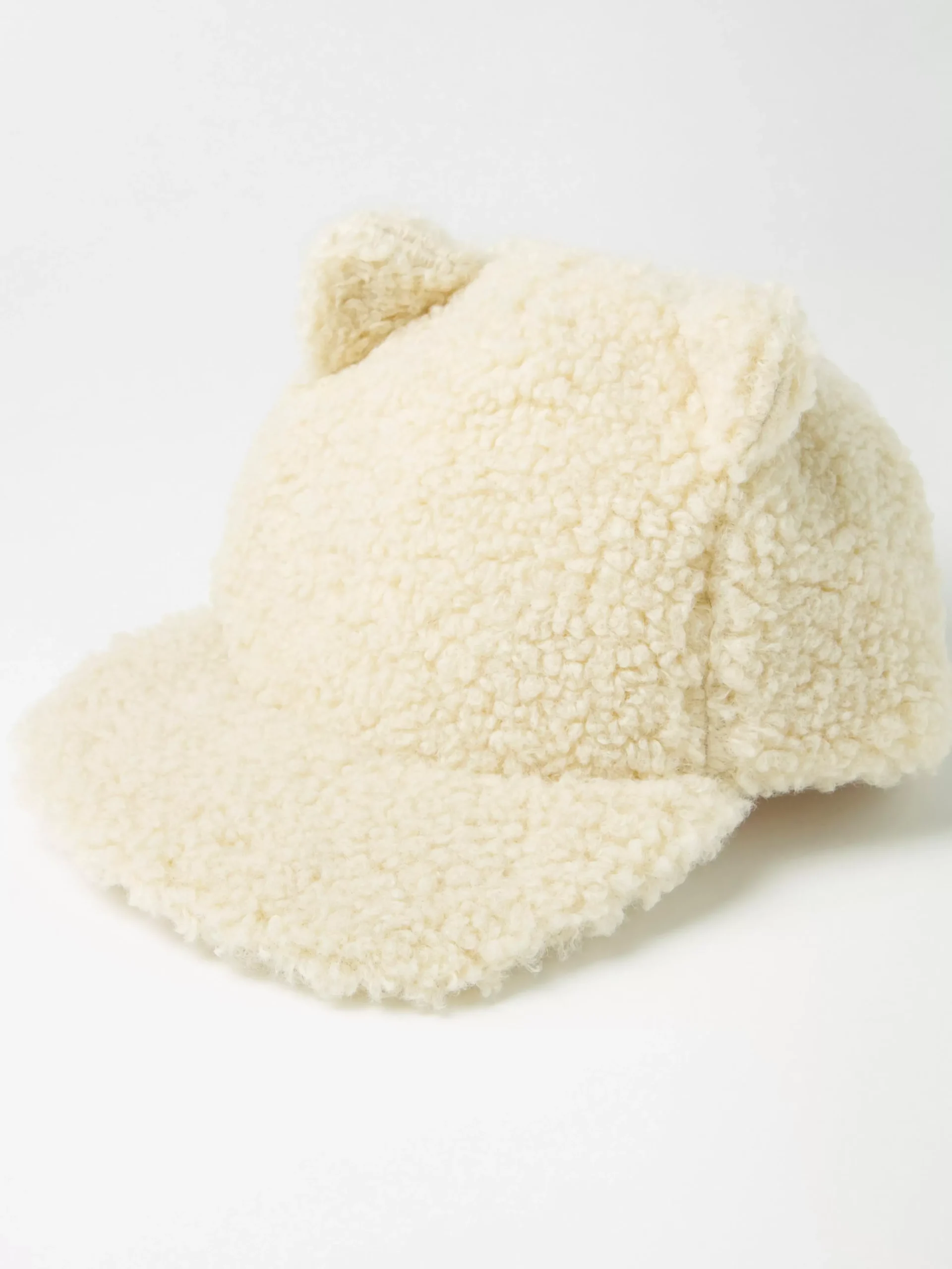 Accessoarer>Lindex Keps I Pile Med Oron Light Beige
