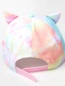 Accessoarer>Lindex Keps Med Rund Skarm Och Kattoron Light Pink