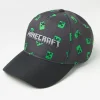 Accessoarer>Lindex Keps Med Rund Skarm Och Minecraft Black