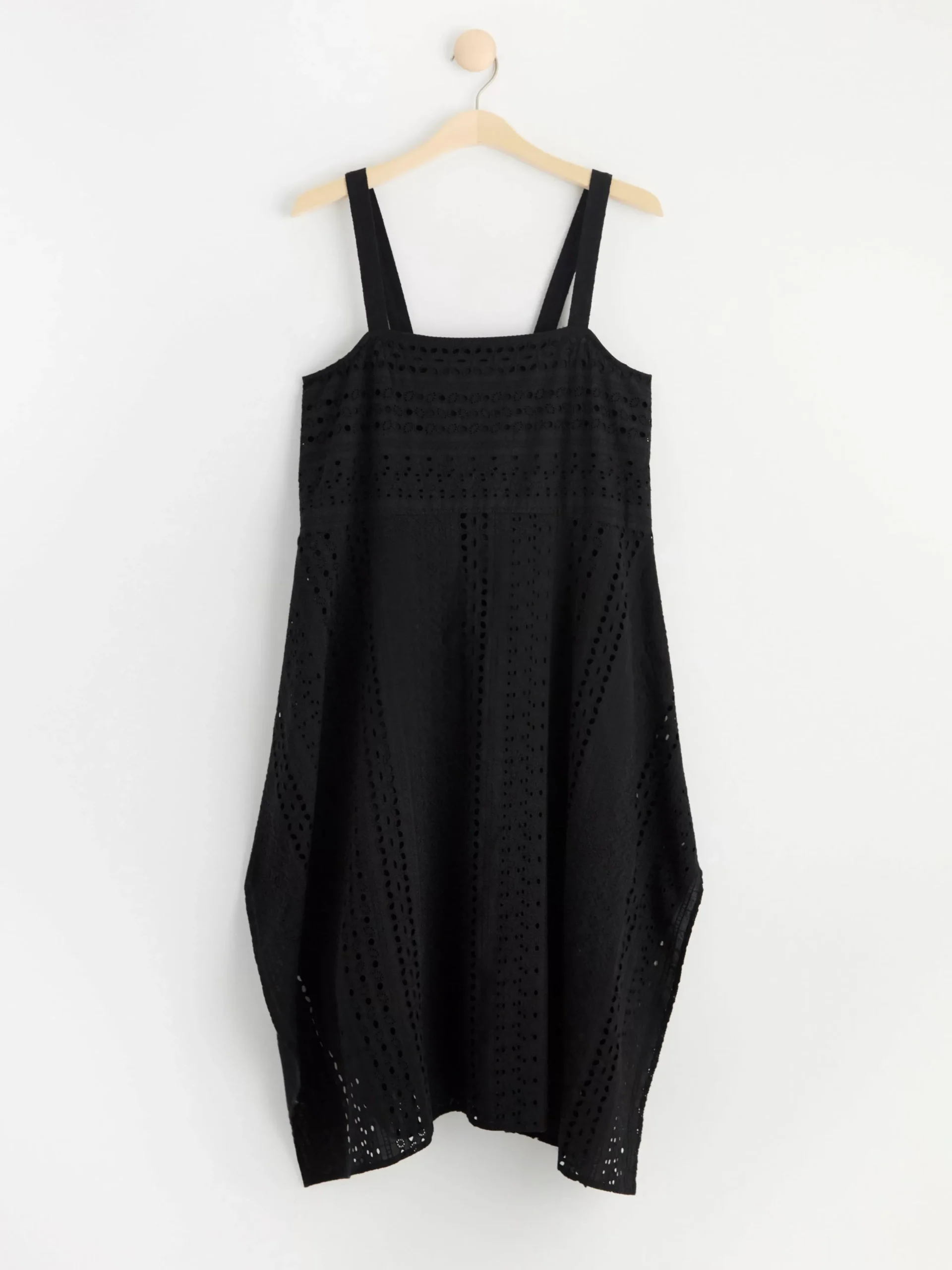 Klänningar>Lindex Klanning Med Broderie Anglaise Black