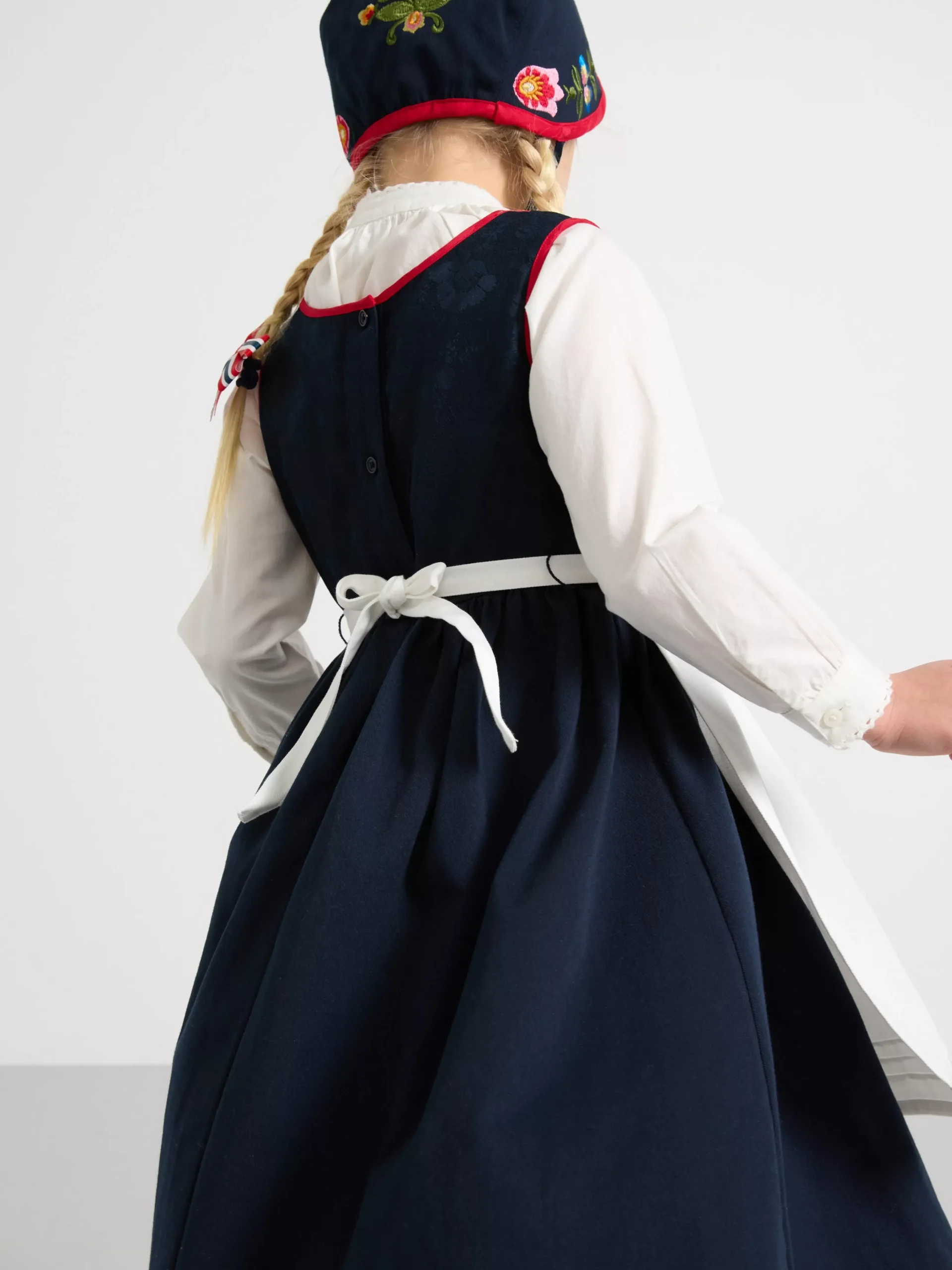 Klänningar>Lindex Klanning Med Hatta Dark Navy