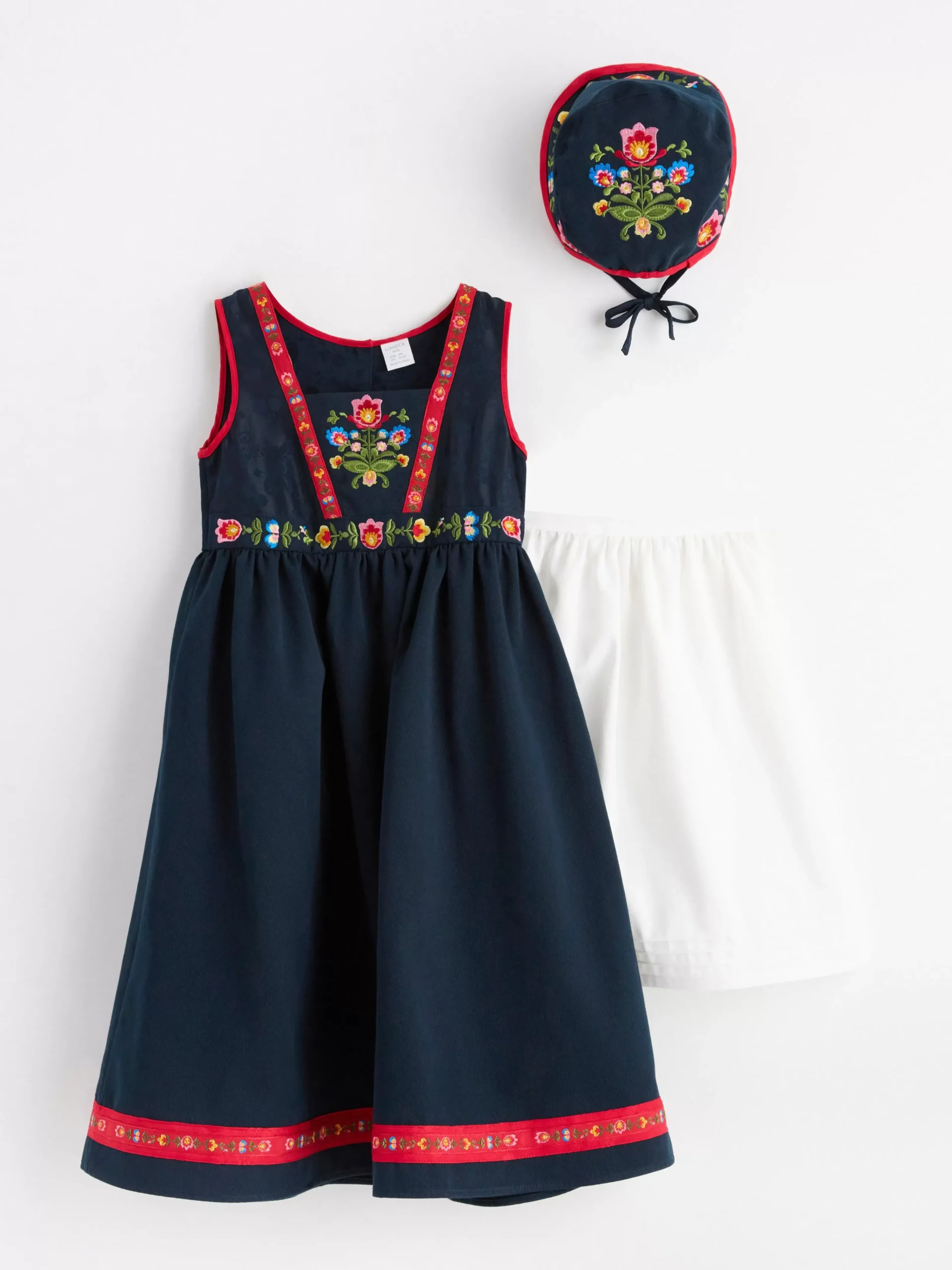 Klänningar>Lindex Klanning Med Hatta Dark Navy