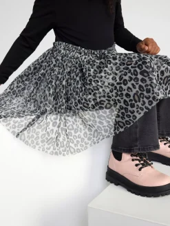 Klänningar>Lindex Klanning Med Tyllkjol Black