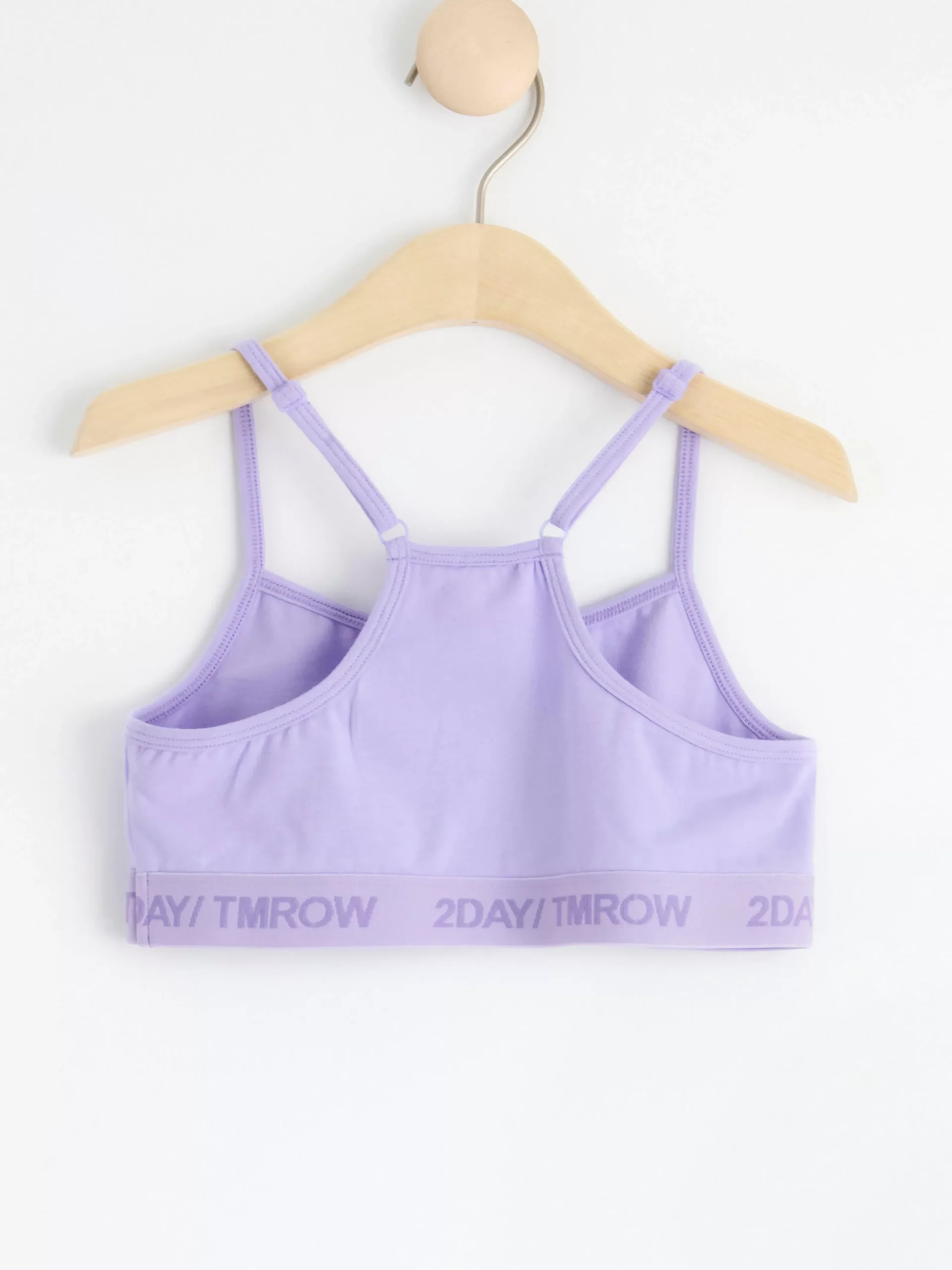 Underkläder>Lindex Kort Topp Med Brottarrygg Light Lilac