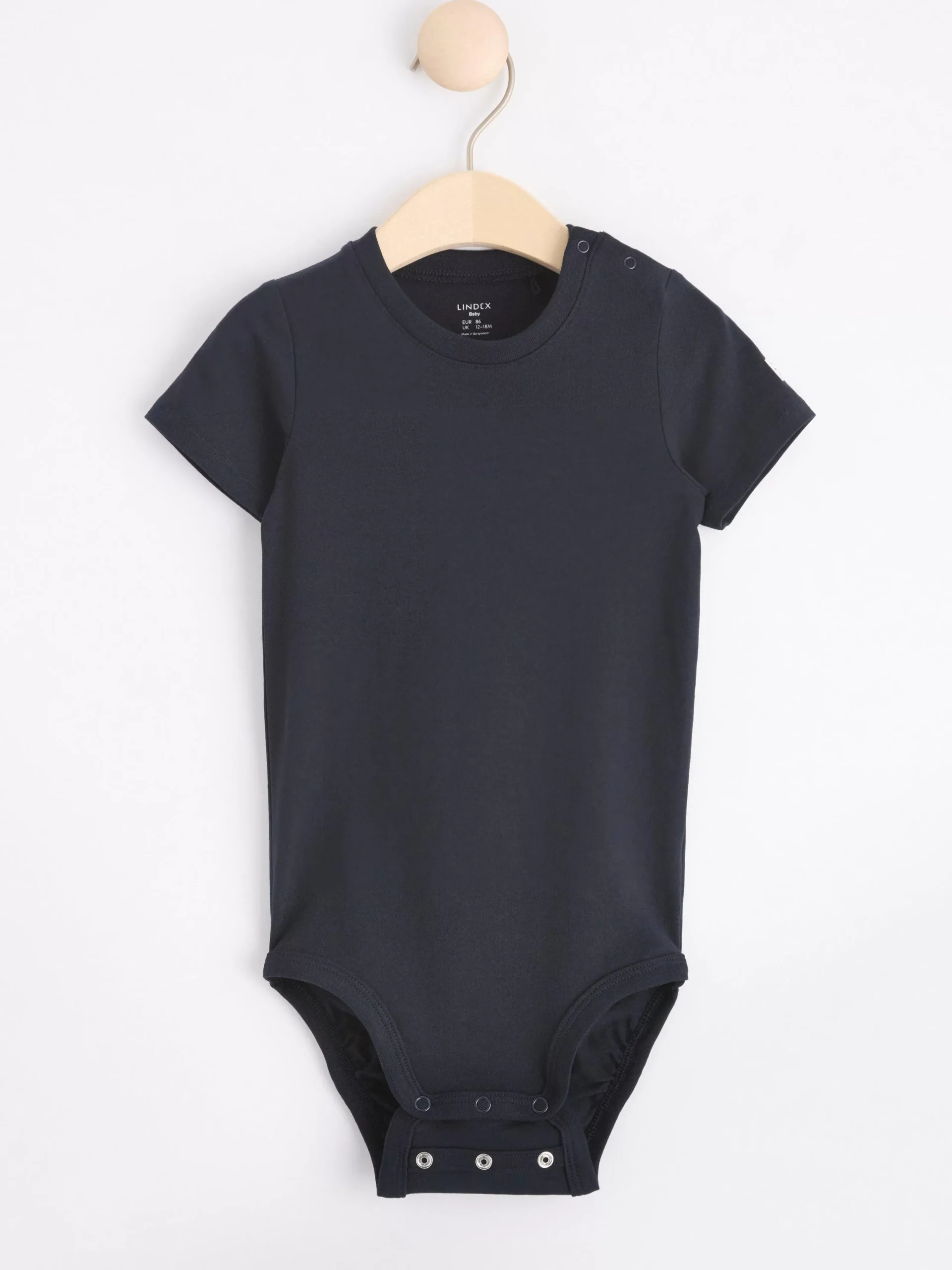 Bodies>Lindex Kortarmad Body Dark Navy