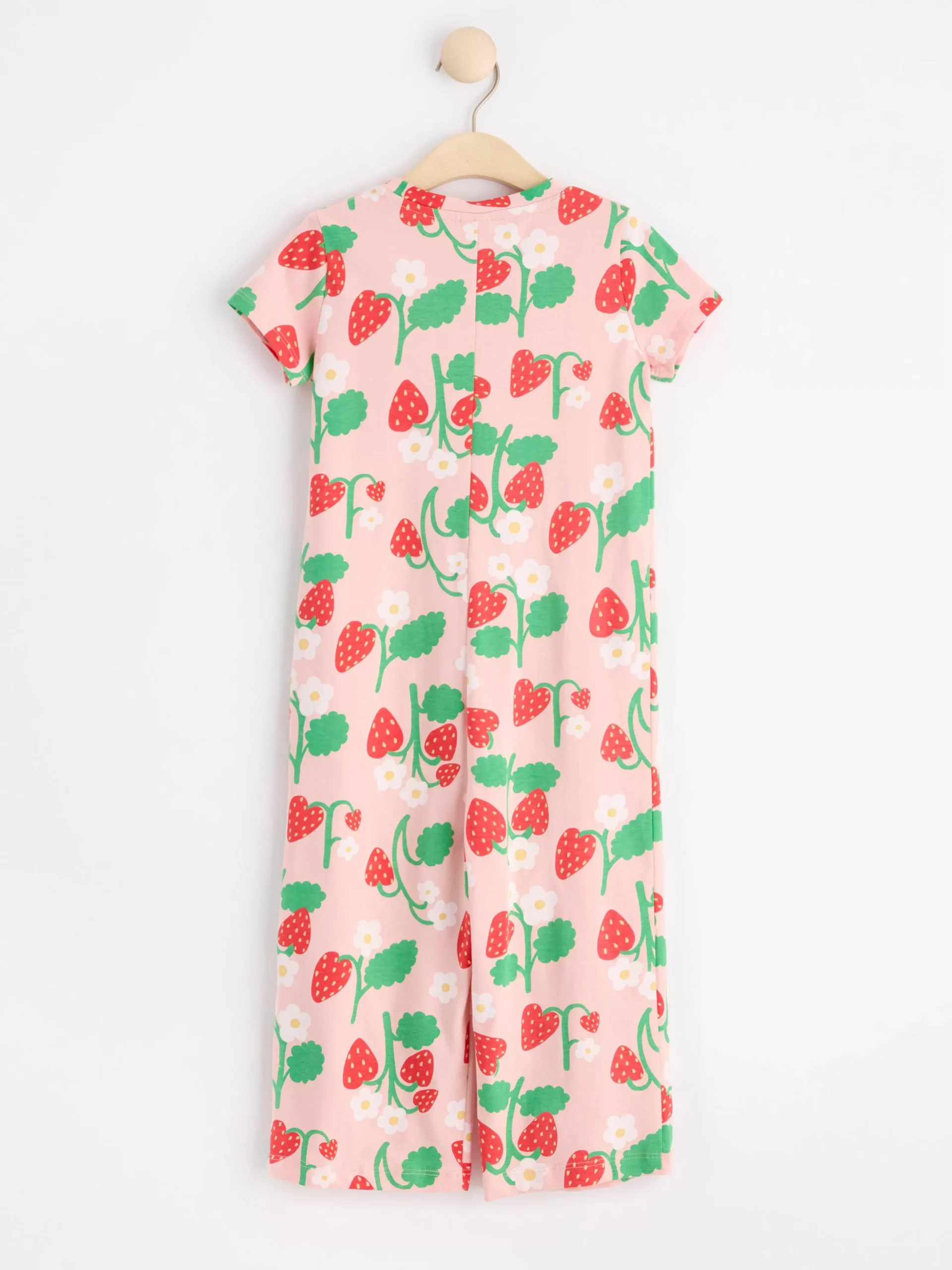 Jumpsuits>Lindex Kortarmad Jumpsuit Light Pink