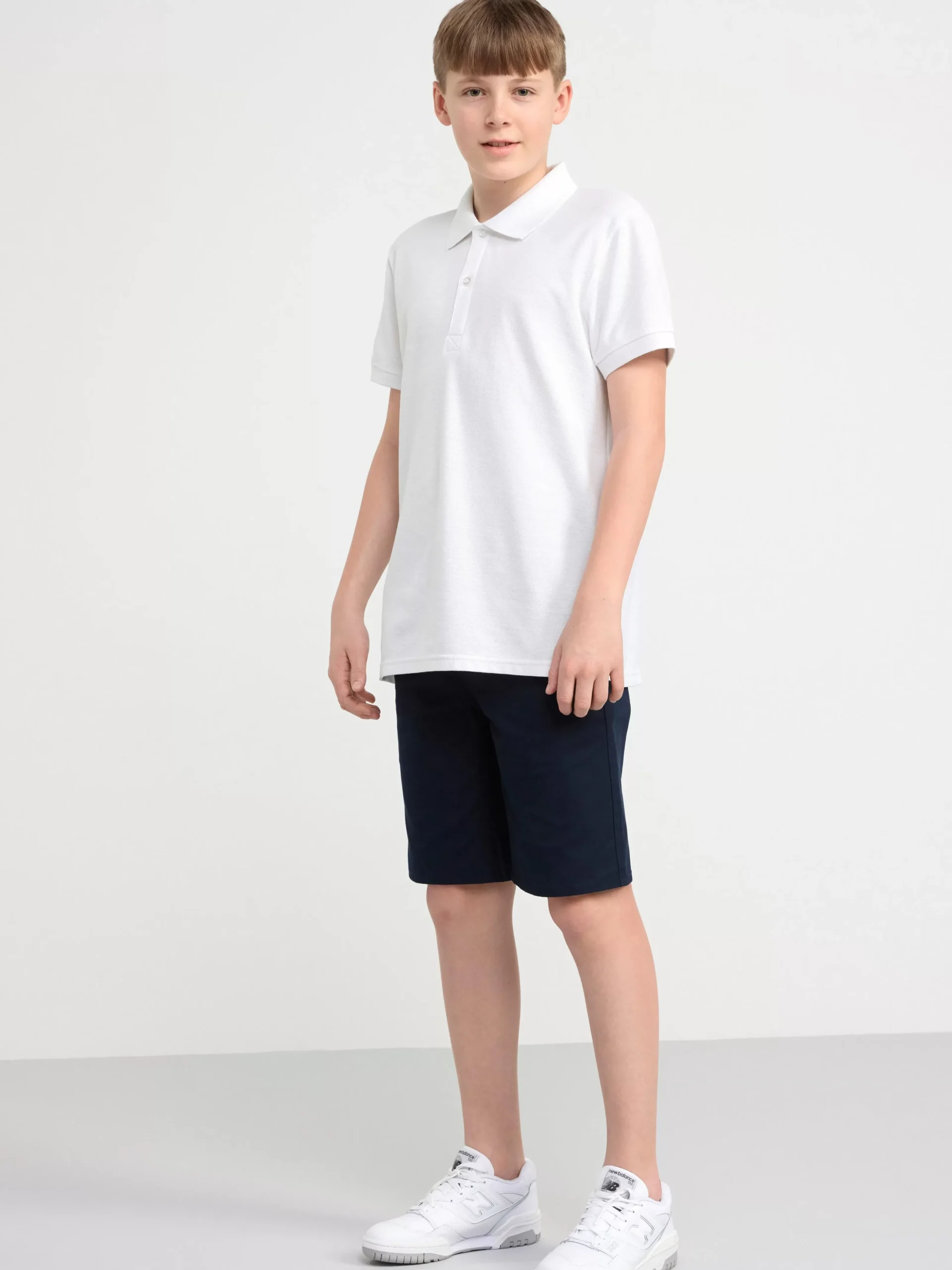 Toppar & T-Shirts>Lindex Kortarmad Piketroja White