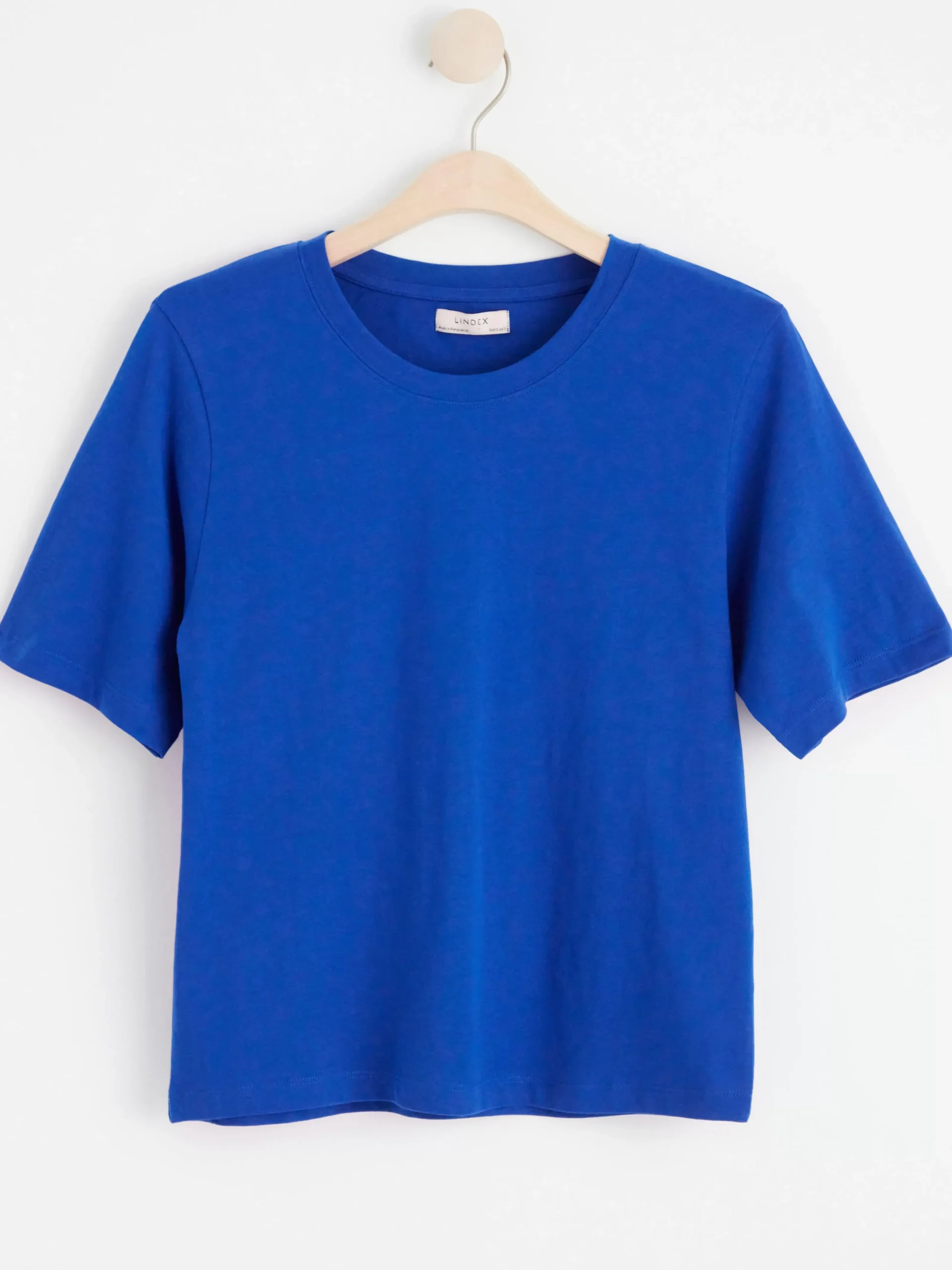 Toppar & T-Shirts>Lindex Kortarmad Topp Blue