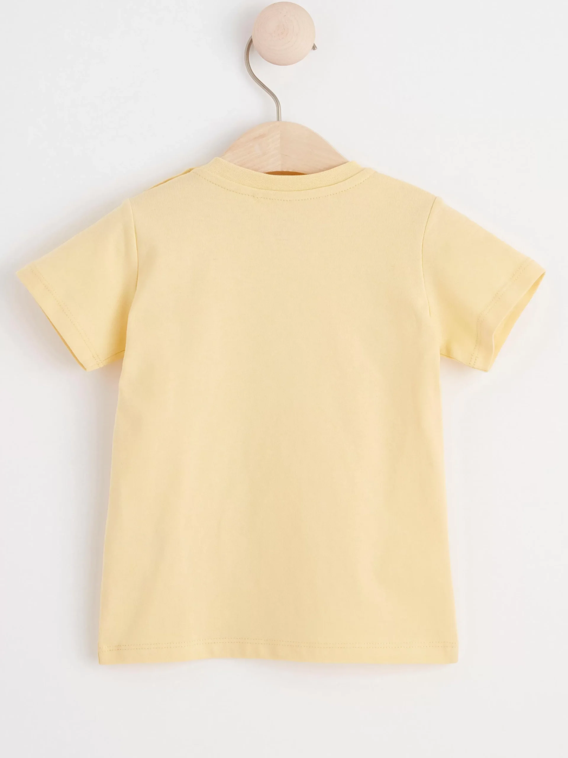 Toppar & T-Shirts>Lindex Kortarmad Topp Light Dusty Yellow