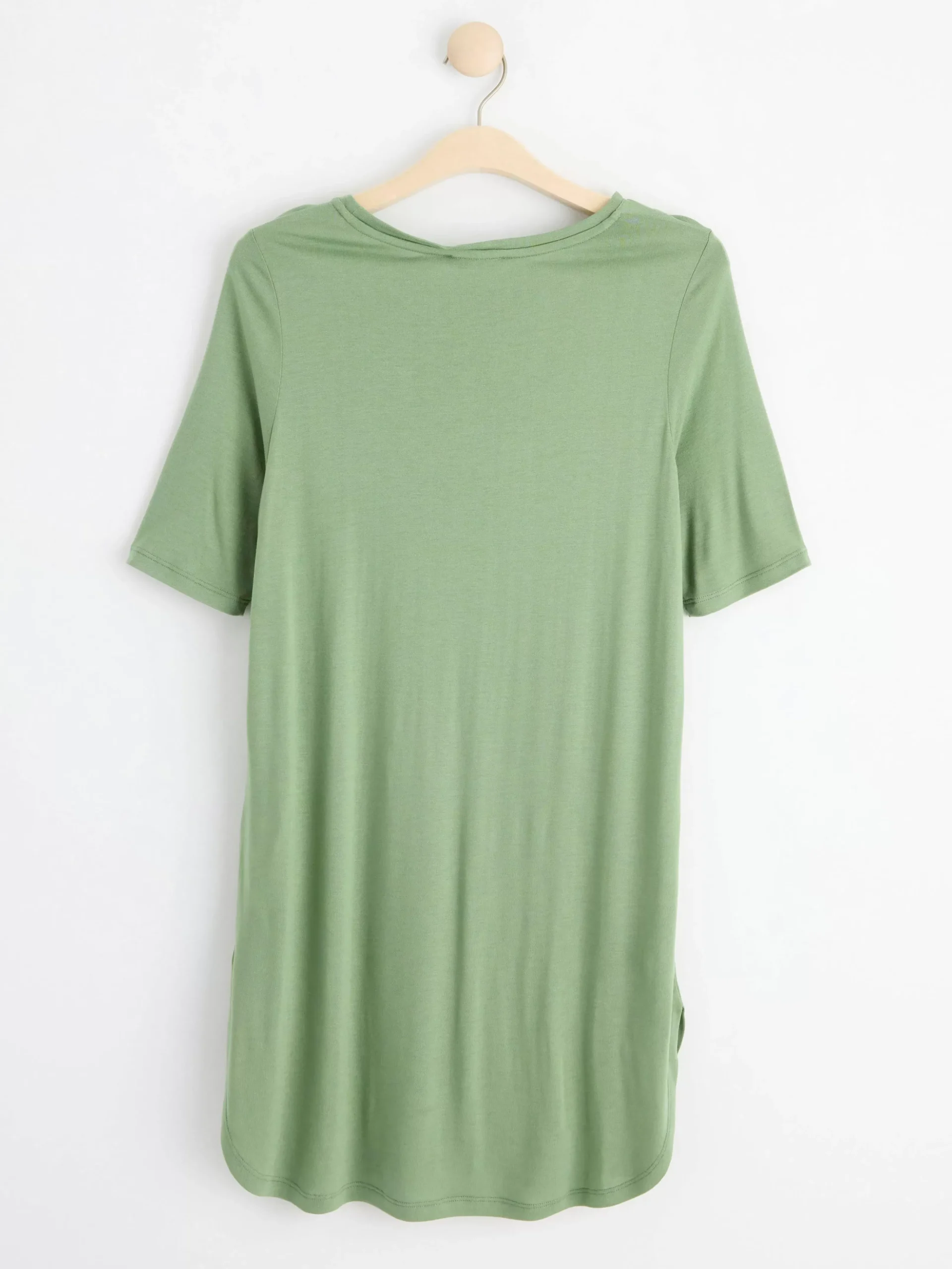 Toppar & T-Shirts>Lindex Kortarmad Topp Light Khaki