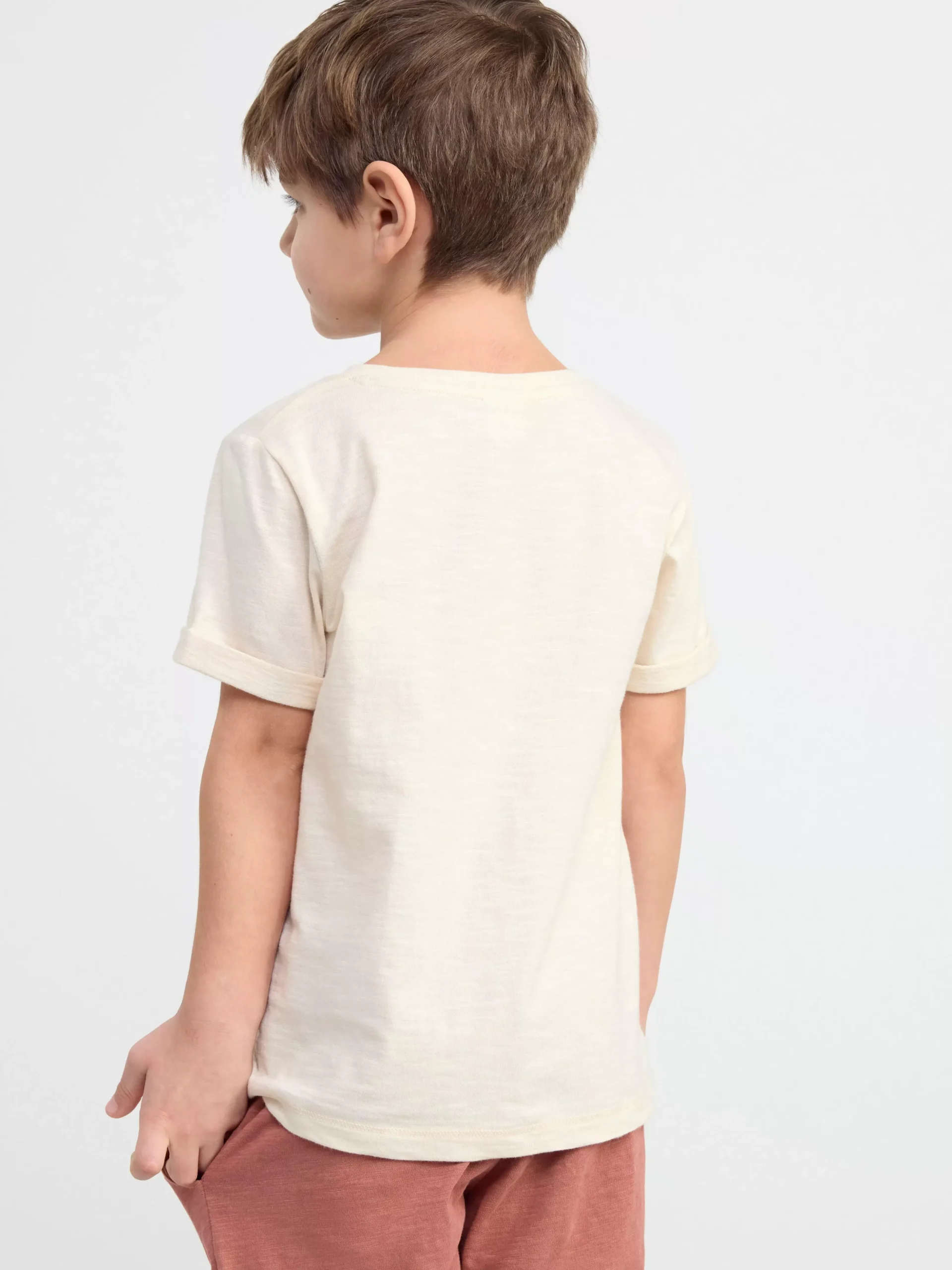 Toppar & T-Shirts>Lindex Kortarmad Topp Med Knappar Light Beige