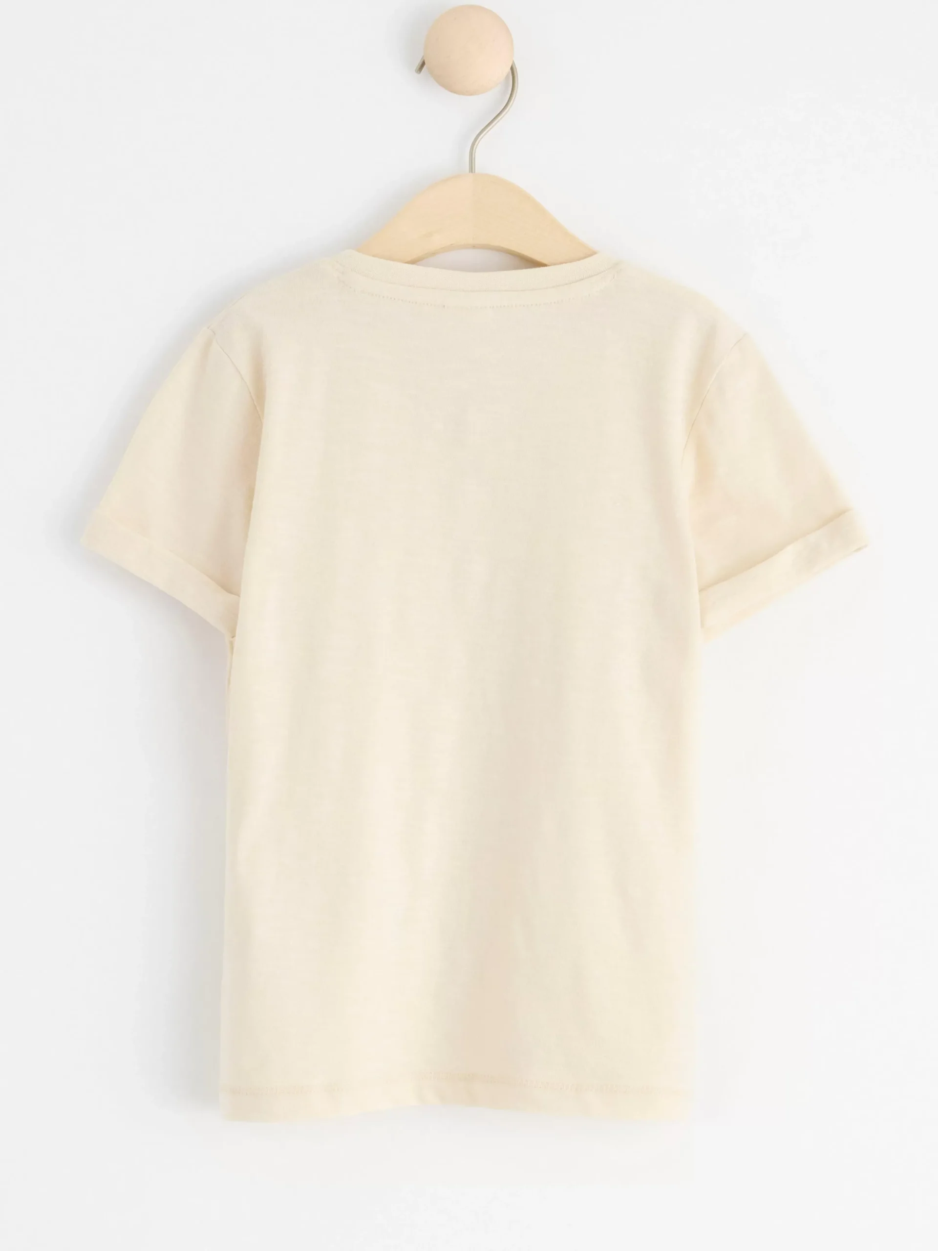 Toppar & T-Shirts>Lindex Kortarmad Topp Med Knappar Light Beige