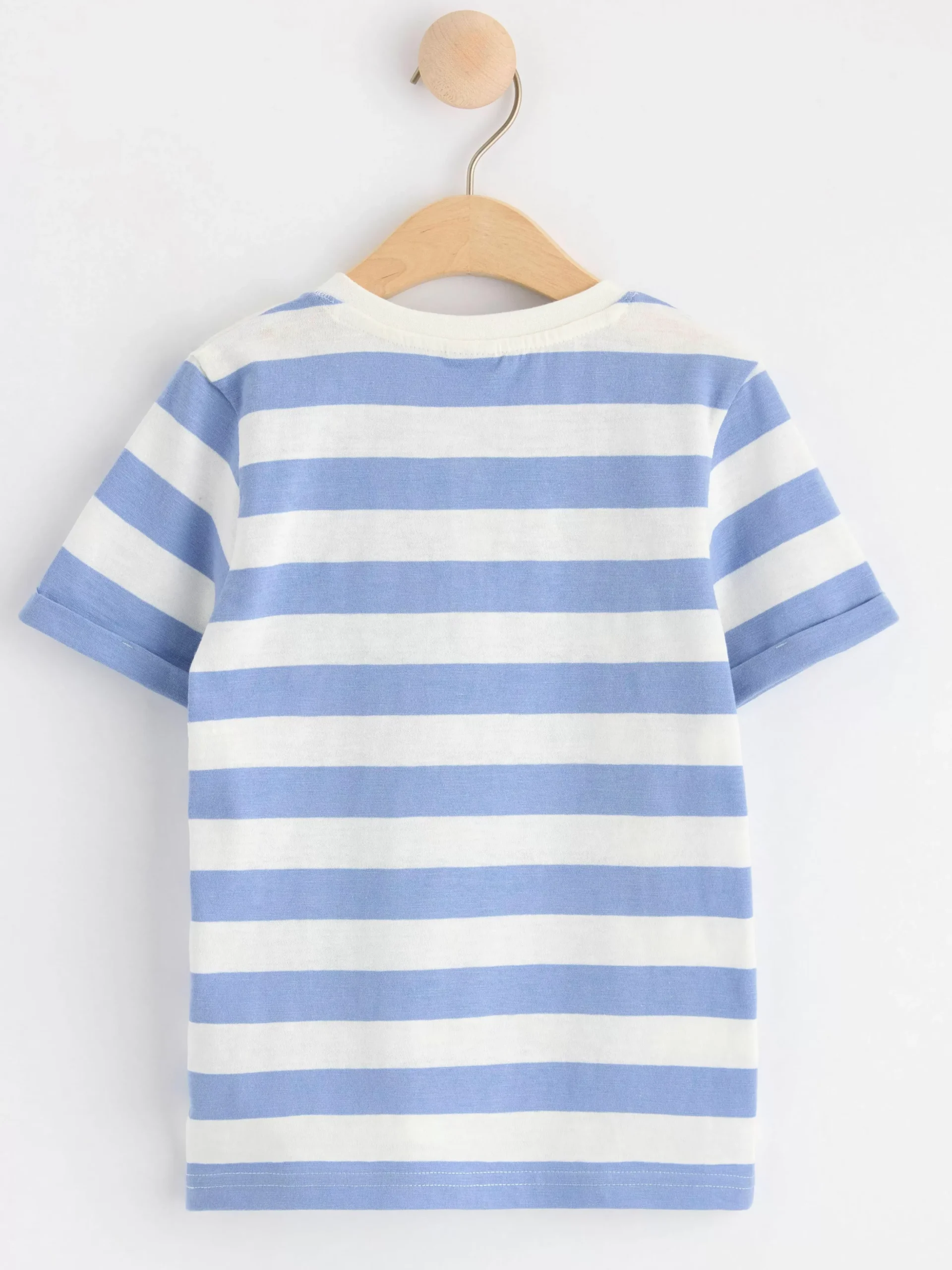 Toppar & T-Shirts>Lindex Kortarmad Topp Med Knappar Lt Dusty Blue