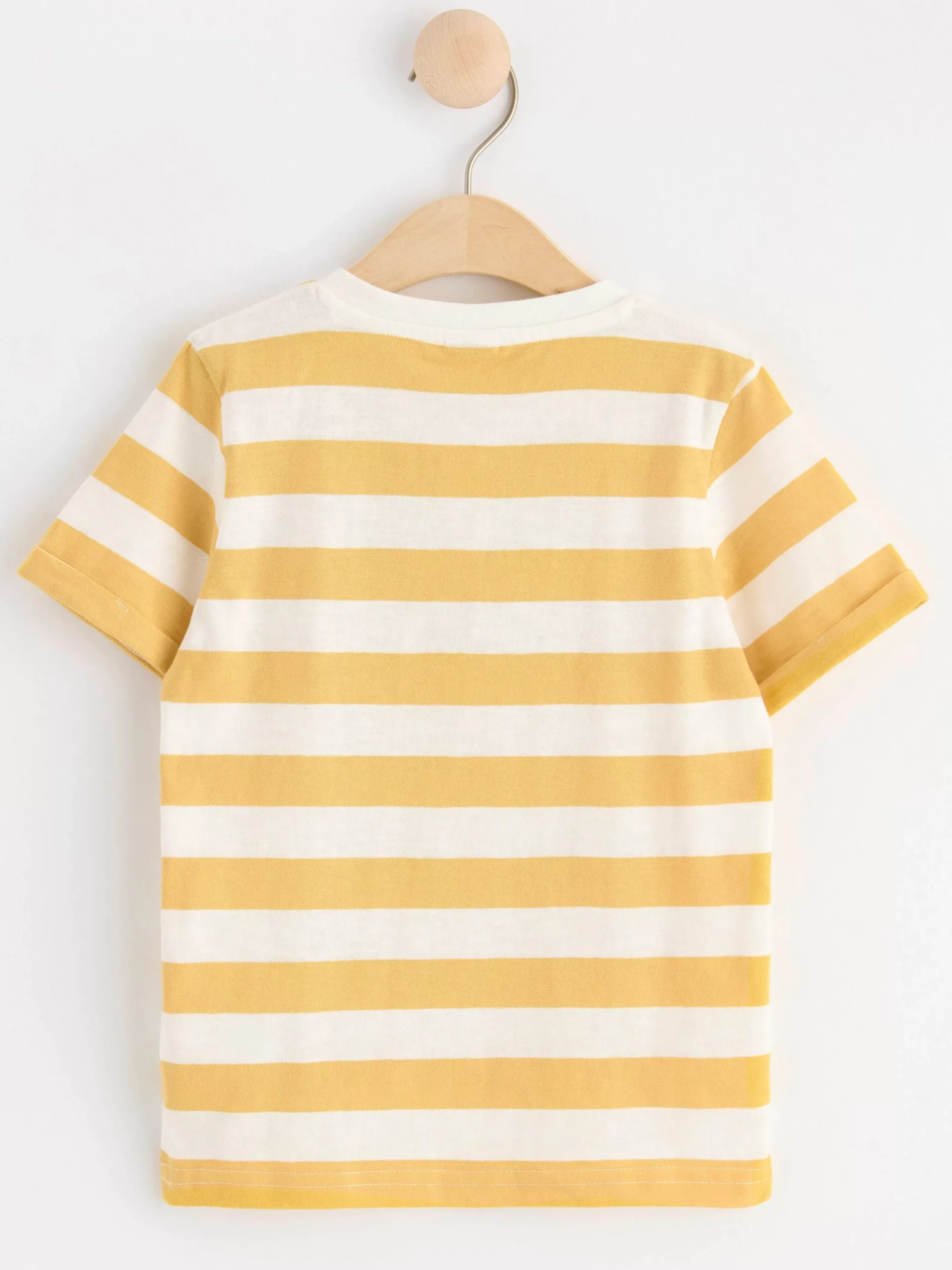 Toppar & T-Shirts>Lindex Kortarmad Topp Med Knappar Light Dusty Yellow