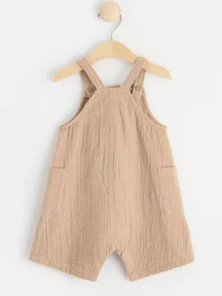 Byxor & Leggings>Lindex Krinklad Hangslebyxa Beige