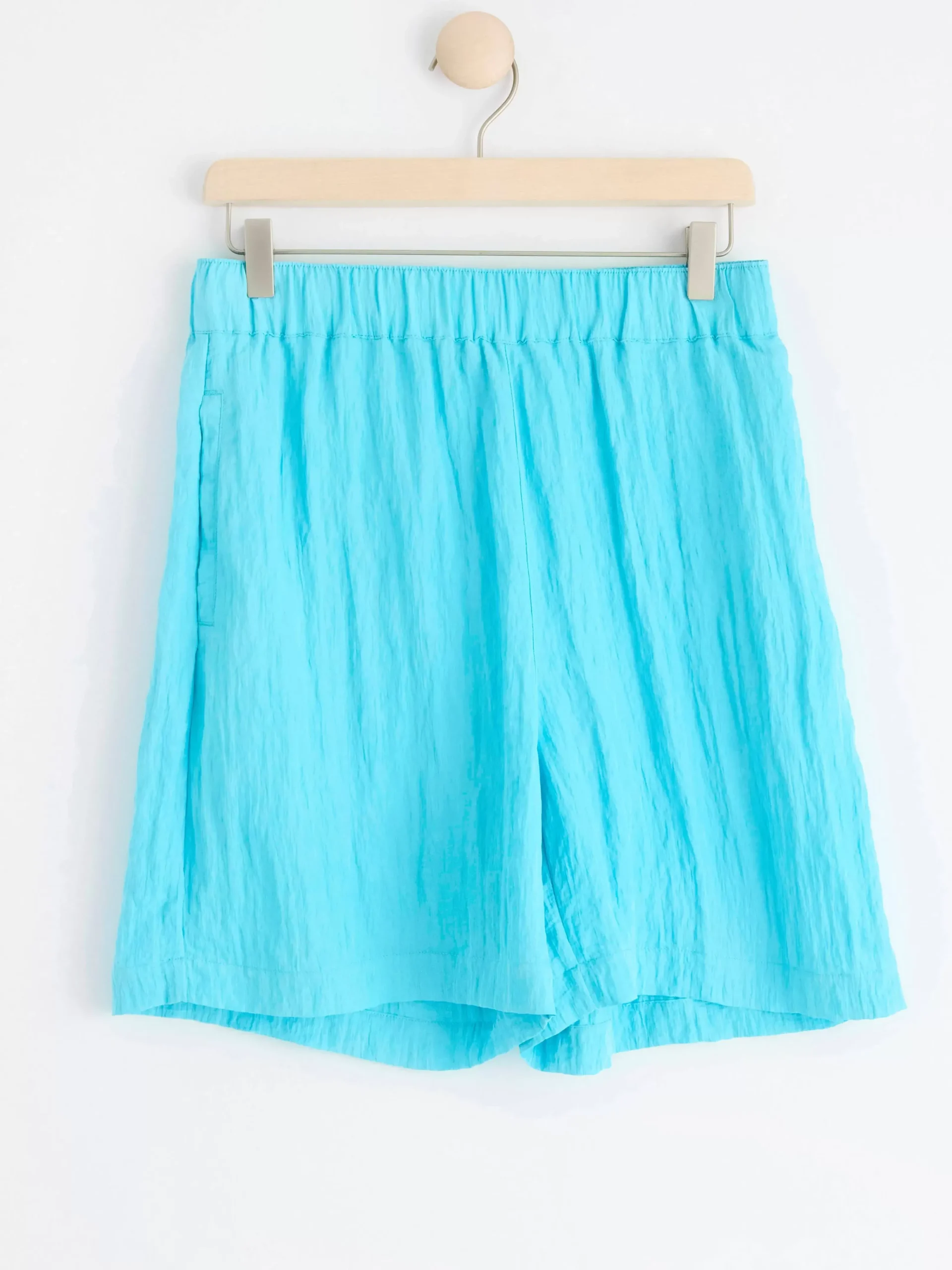 Shorts & Cykelbyxor>Lindex Krinklade Shorts Turquoise