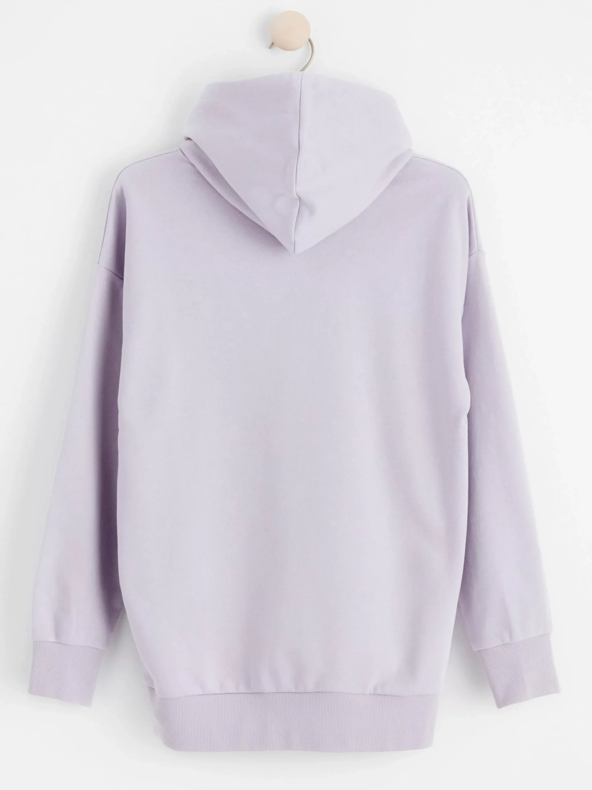 Tröjor & Cardigans>Lindex Lang Hoodie Light Lilac