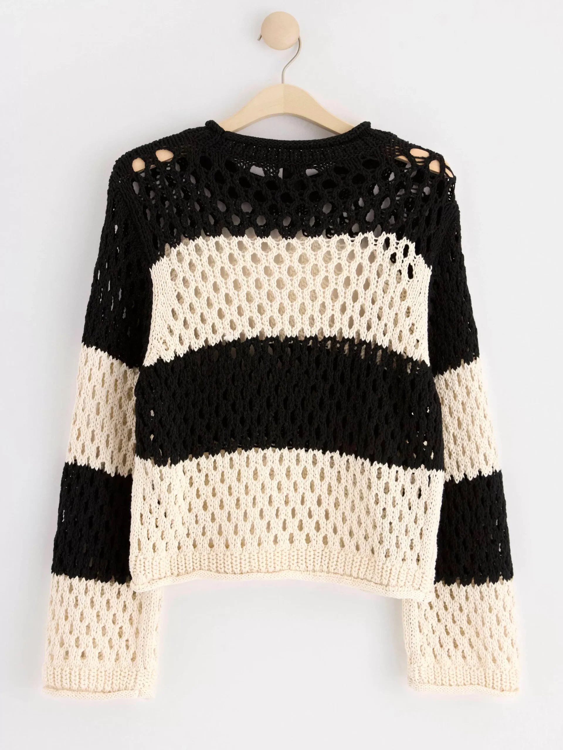 Tröjor & Cardigans>Lindex Langarmad Halstickad Troja Black
