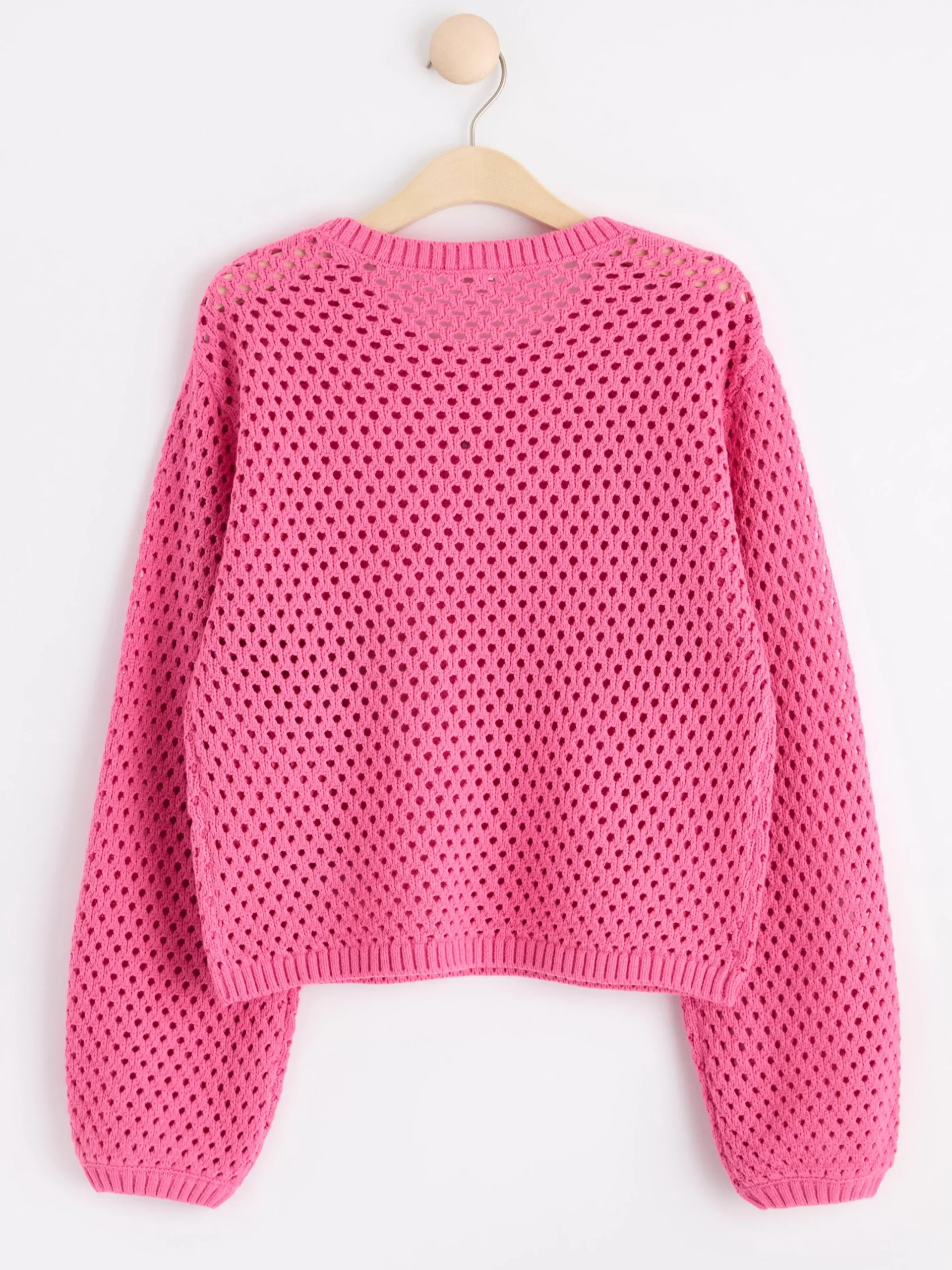 Tröjor & Cardigans>Lindex Langarmad Halstickad Troja Pink