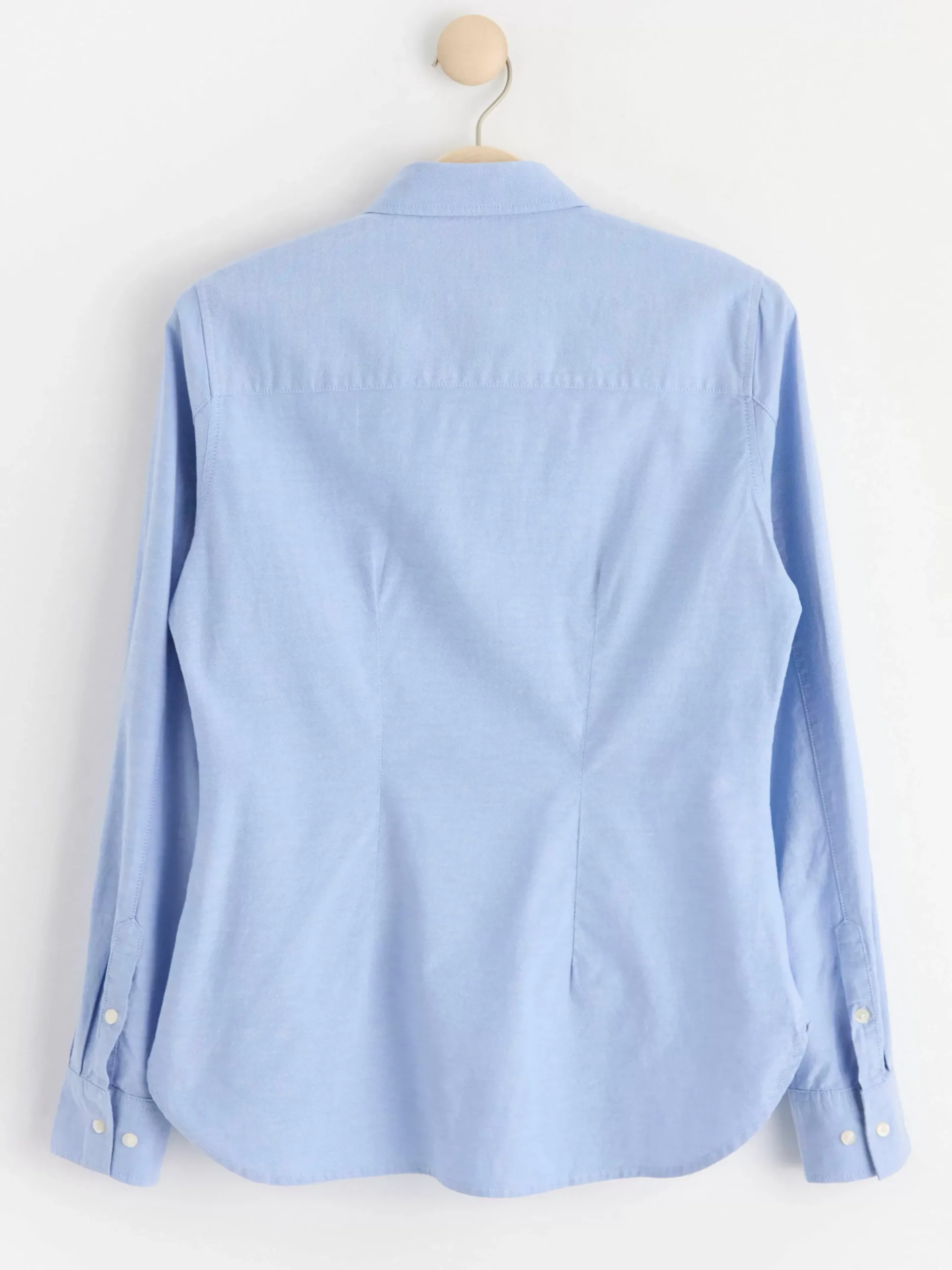 Blusar & Skjortor>Lindex Langarmad Oxfordskjorta Chambray Blue
