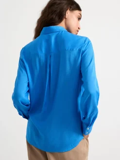 Blusar & Skjortor>Lindex Langarmad Skjorta Strong Blue