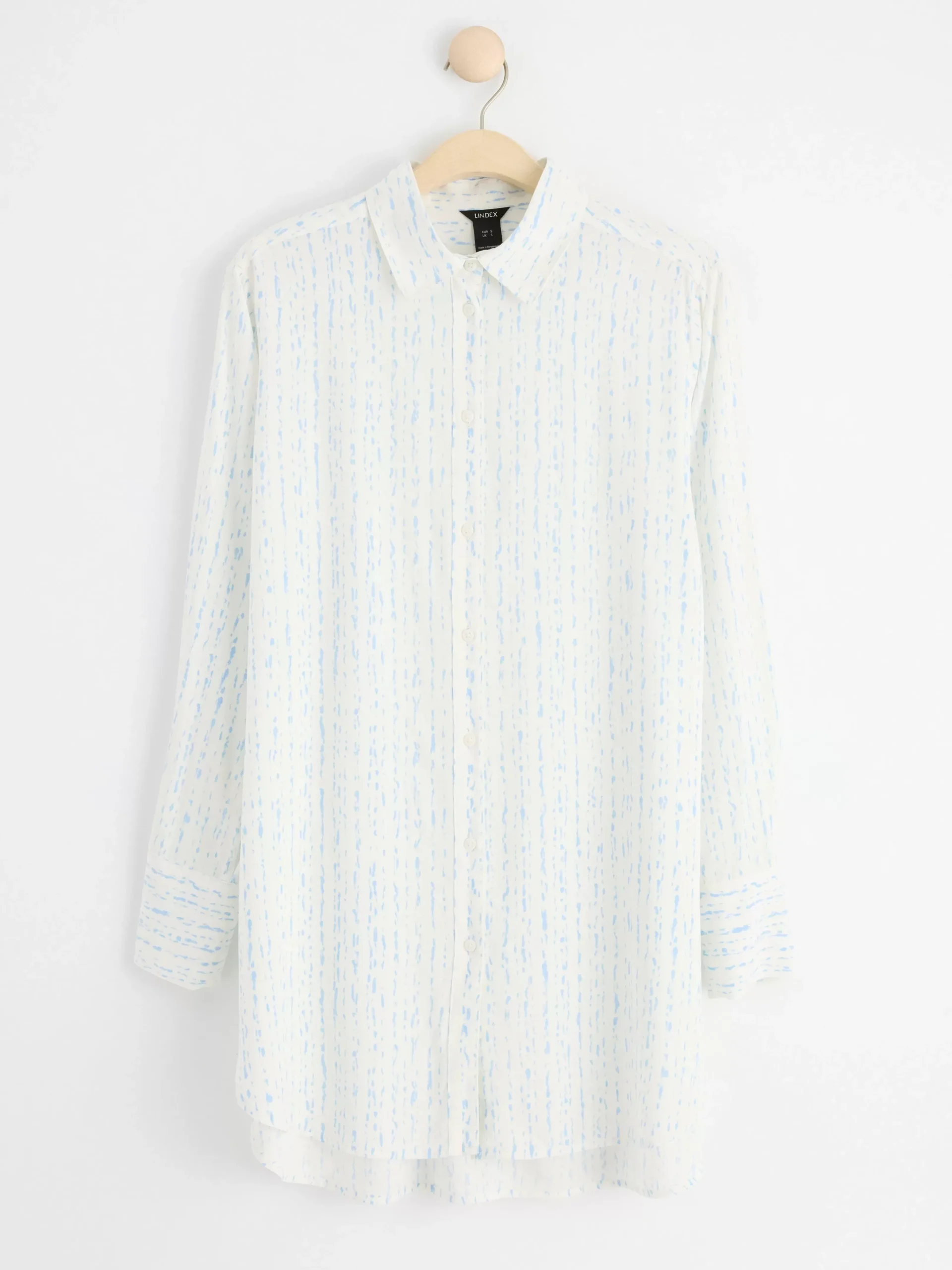 Blusar & Skjortor>Lindex Langarmad Skjorta Light Beige