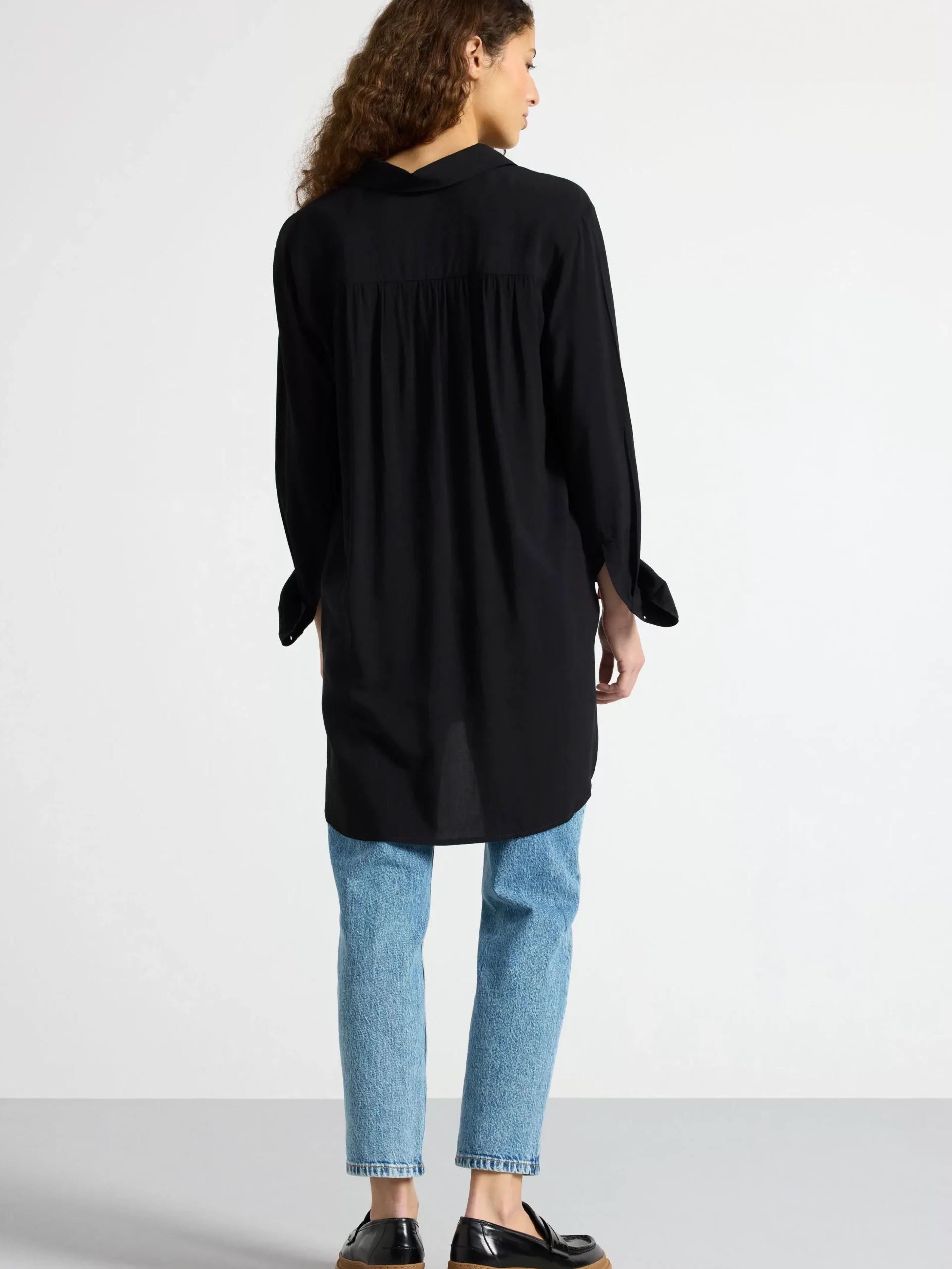 Blusar & Skjortor>Lindex Langarmad Skjorta Black
