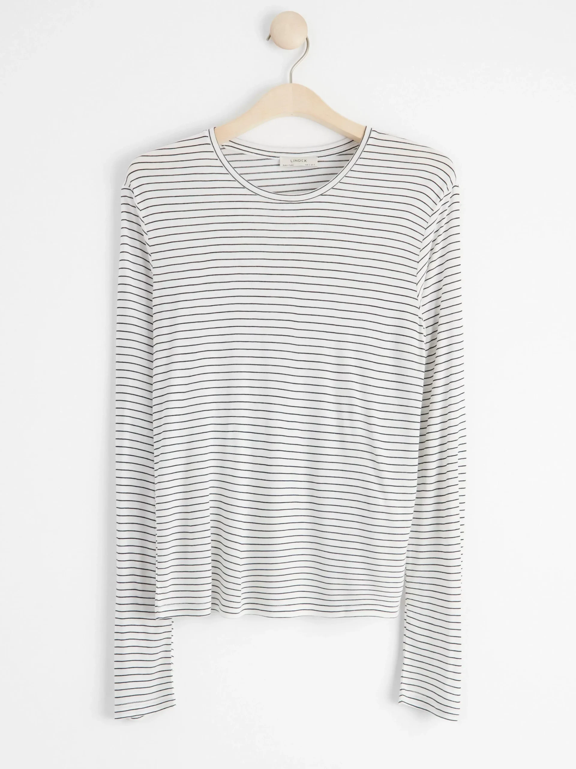 Toppar & T-Shirts>Lindex Langarmad Topp Off White