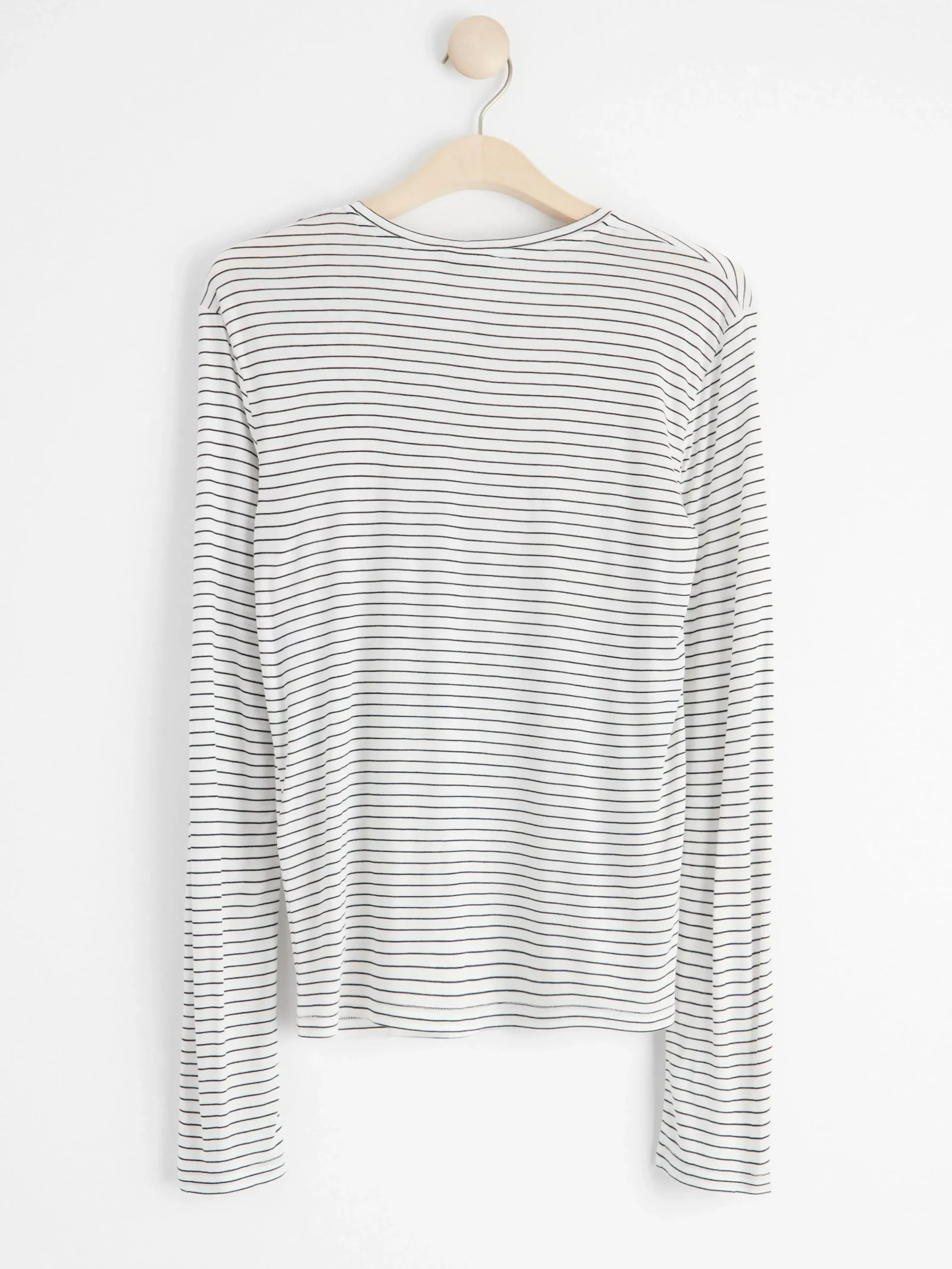 Toppar & T-Shirts>Lindex Langarmad Topp Off White