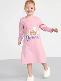 Nattplagg>Lindex Langarmat Nattlinne Med Paw Patrol Light Dusty Lilac