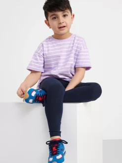 Byxor & Leggings>Lindex Leggings Dark Navy