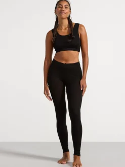 Leggings>Lindex Leggings I Merinoull Black