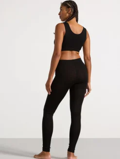 Leggings>Lindex Leggings I Merinoull Black
