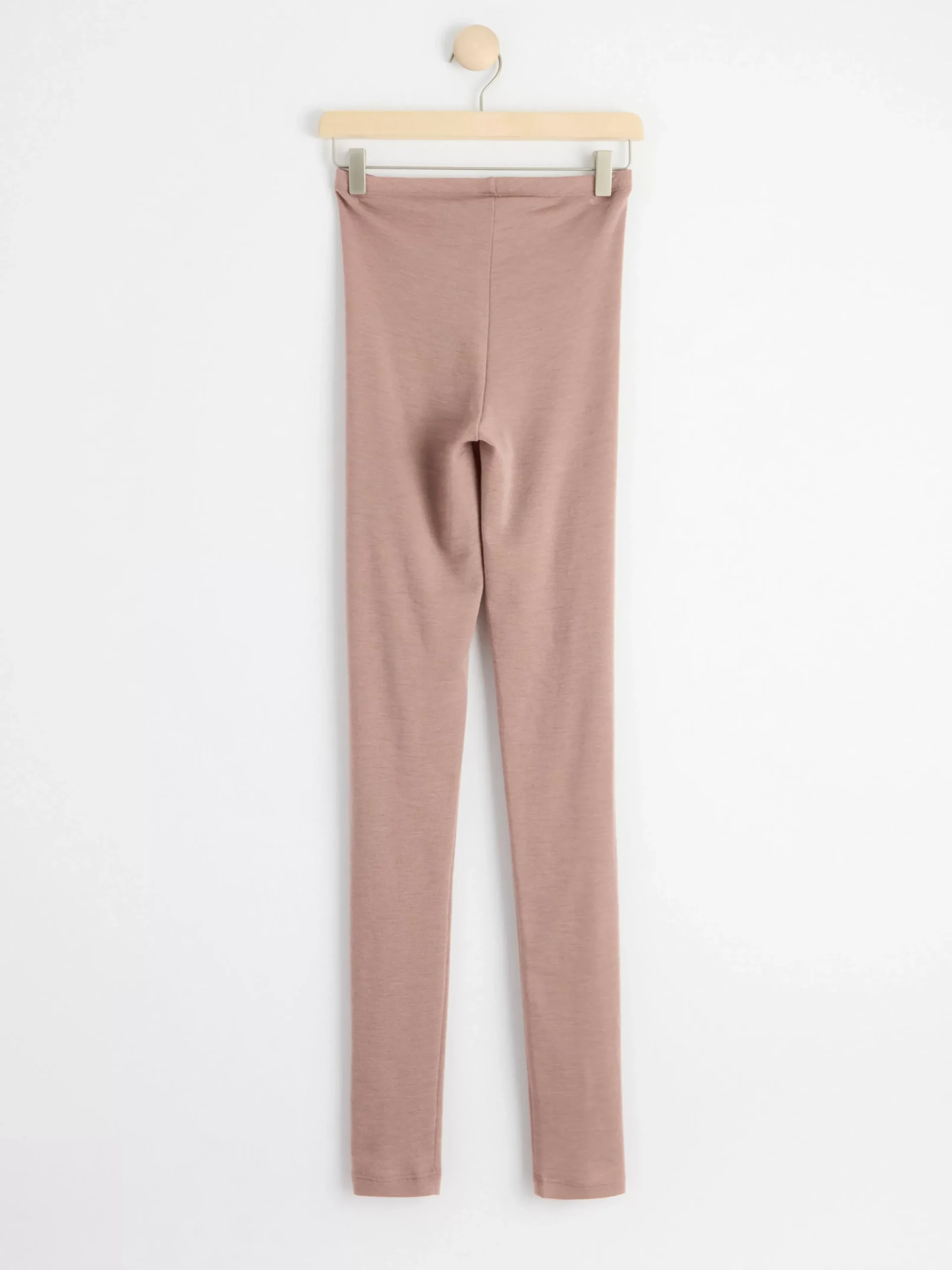 Leggings>Lindex Leggings I Merinoull Dark Dusty Pink