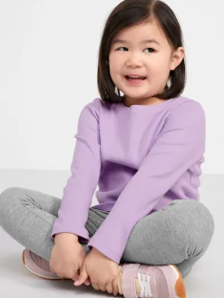 Byxor & Leggings>Lindex Leggings Med Borstad Insida Grey Melange