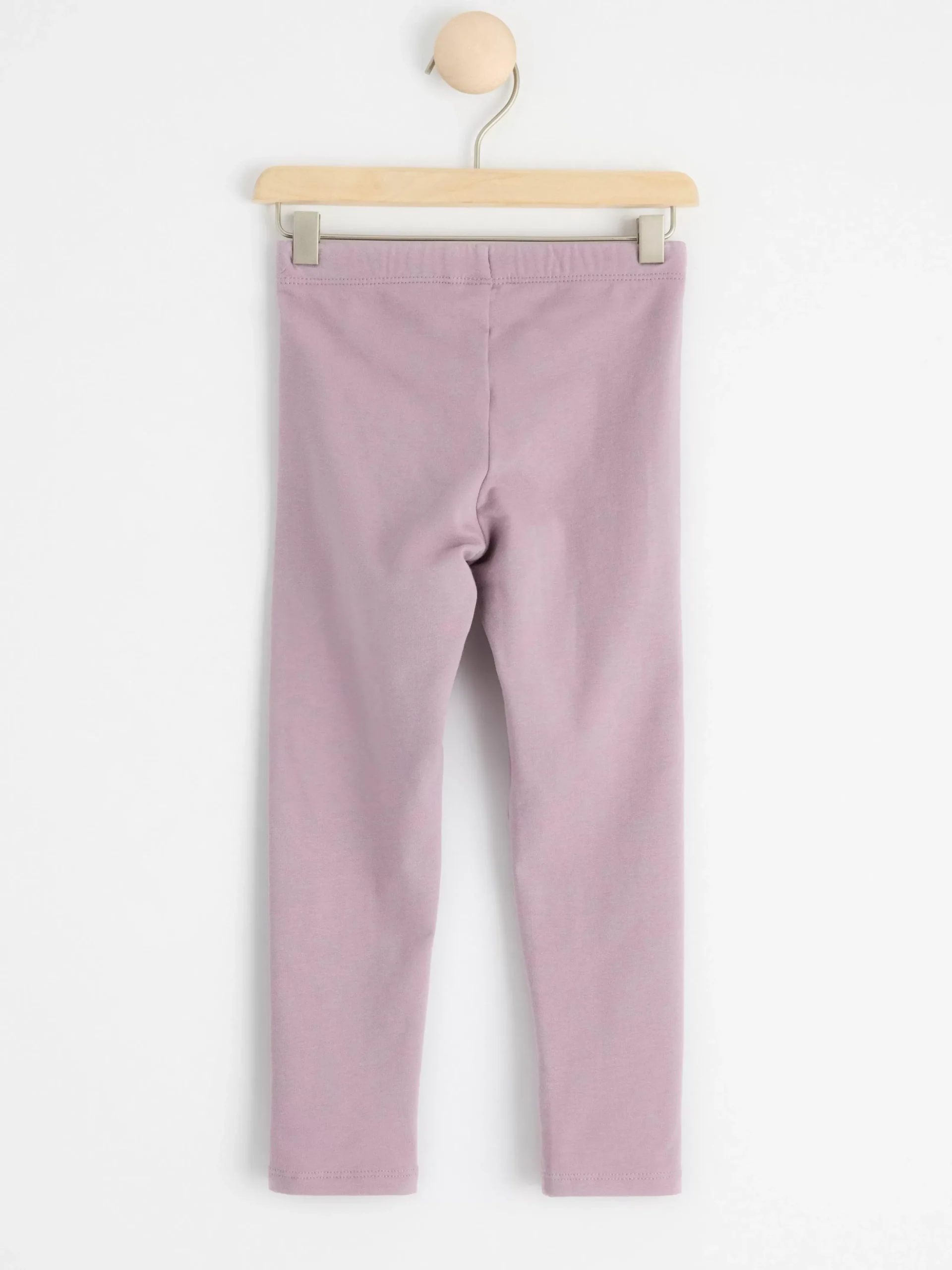 Byxor & Leggings>Lindex Leggings Med Borstad Insida Light Dusty Lilac