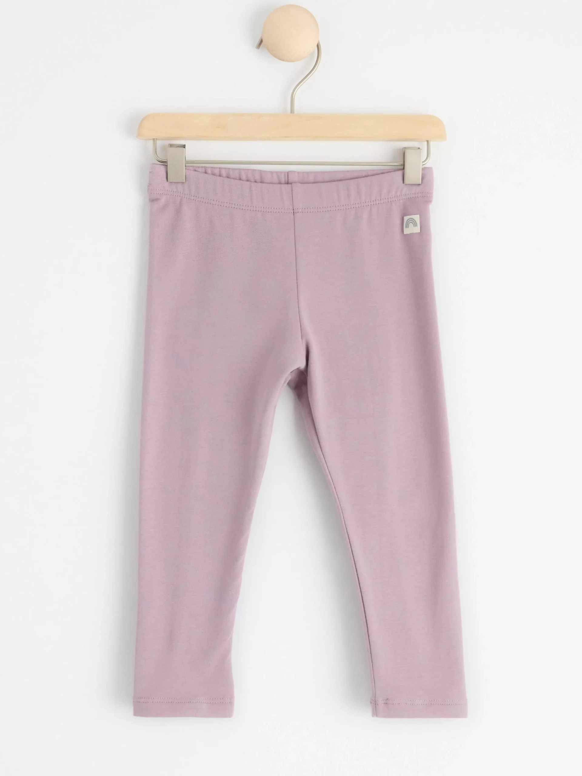 Byxor & Leggings>Lindex Leggings Med Borstad Insida Light Dusty Lilac