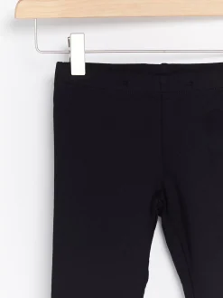 Byxor & Leggings>Lindex Leggings Med Borstad Insida Black
